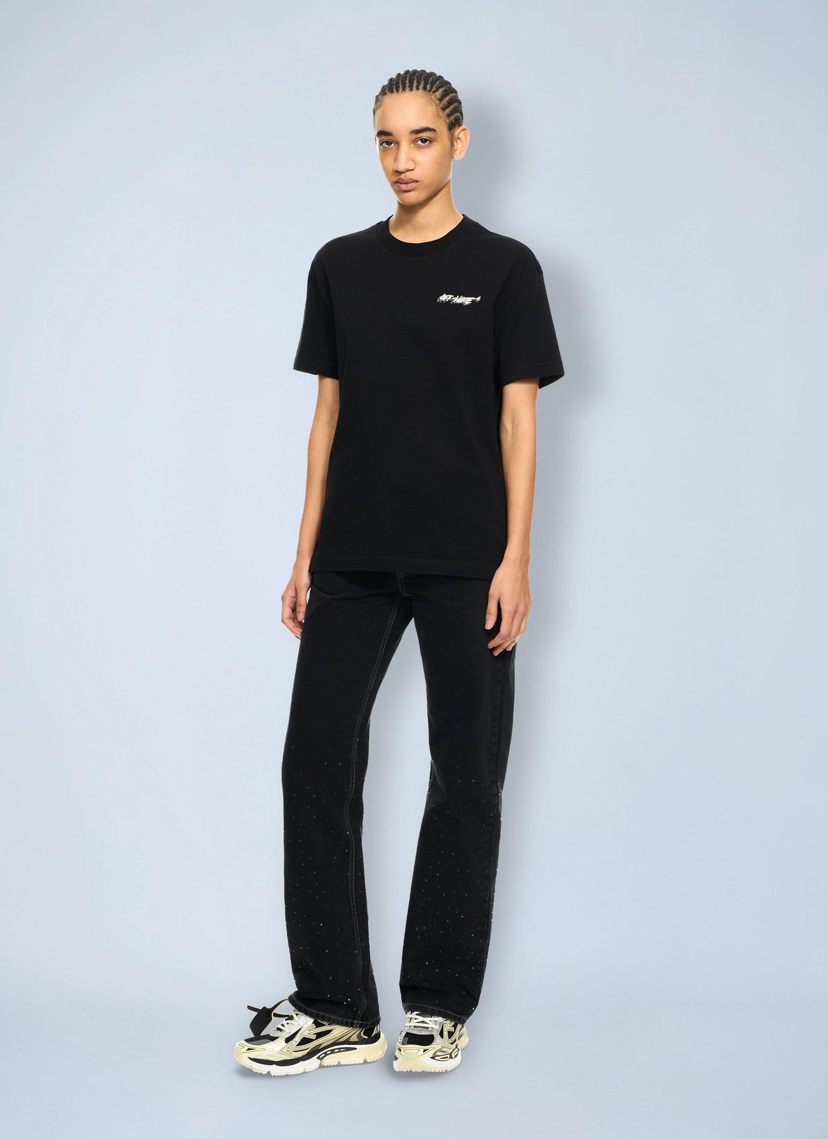 Off-White Women Shadow Logo T-Shirt OFF-WHITE