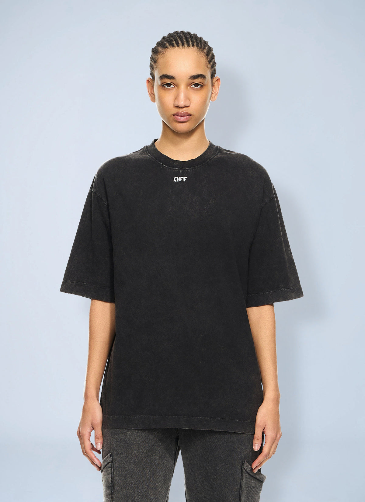 Off-White Women Arrow Confetti Skate T-Shirt OFF-WHITE