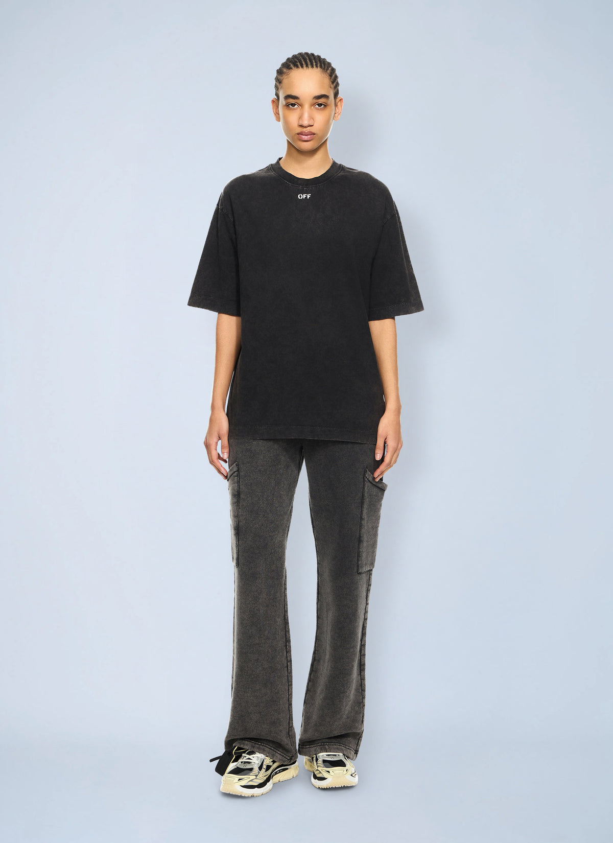 Off-White Women Arrow Confetti Skate T-Shirt OFF-WHITE