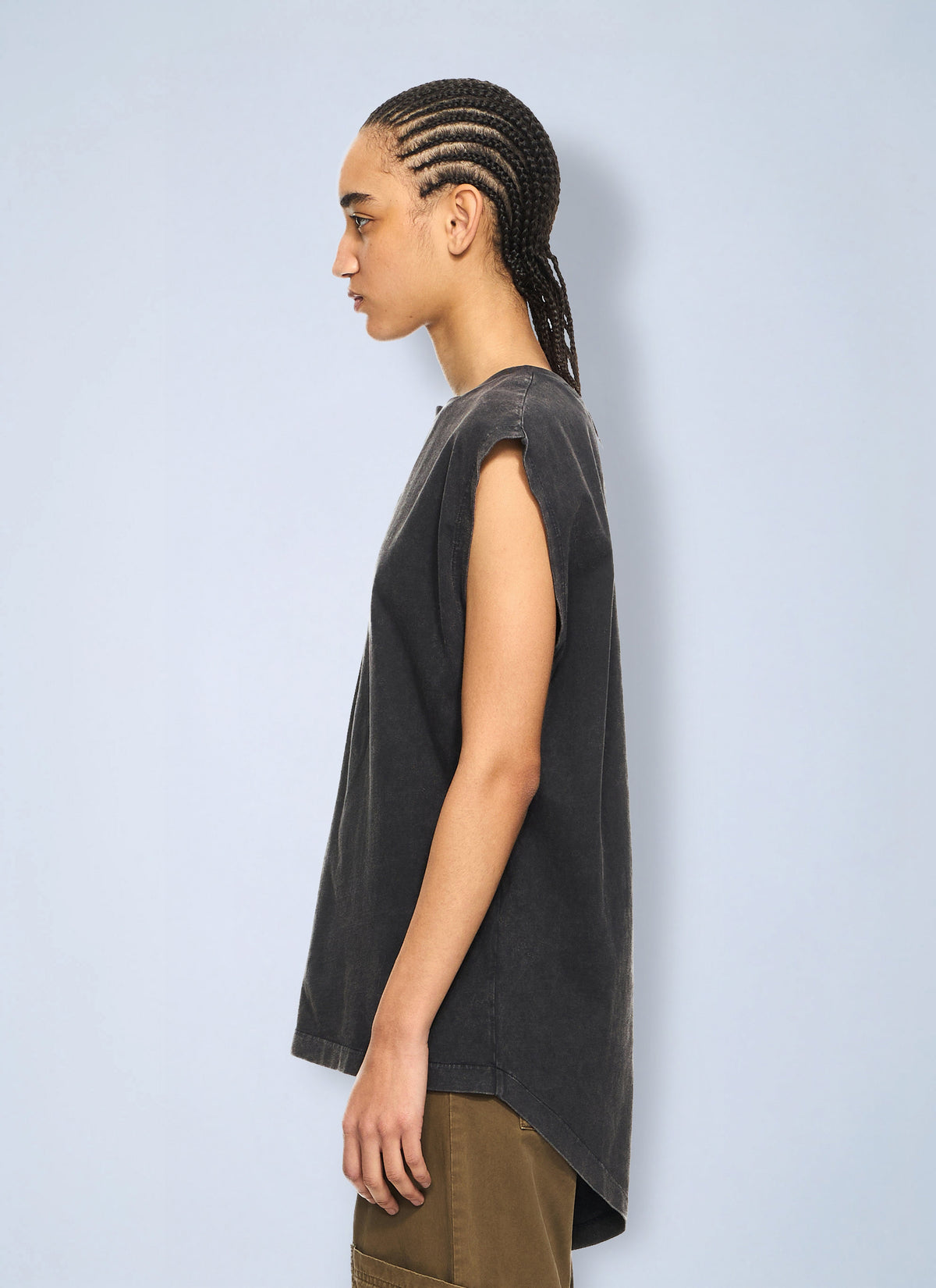 Off-White Women Butterfly Patch Open Back Tank Top OFF-WHITE