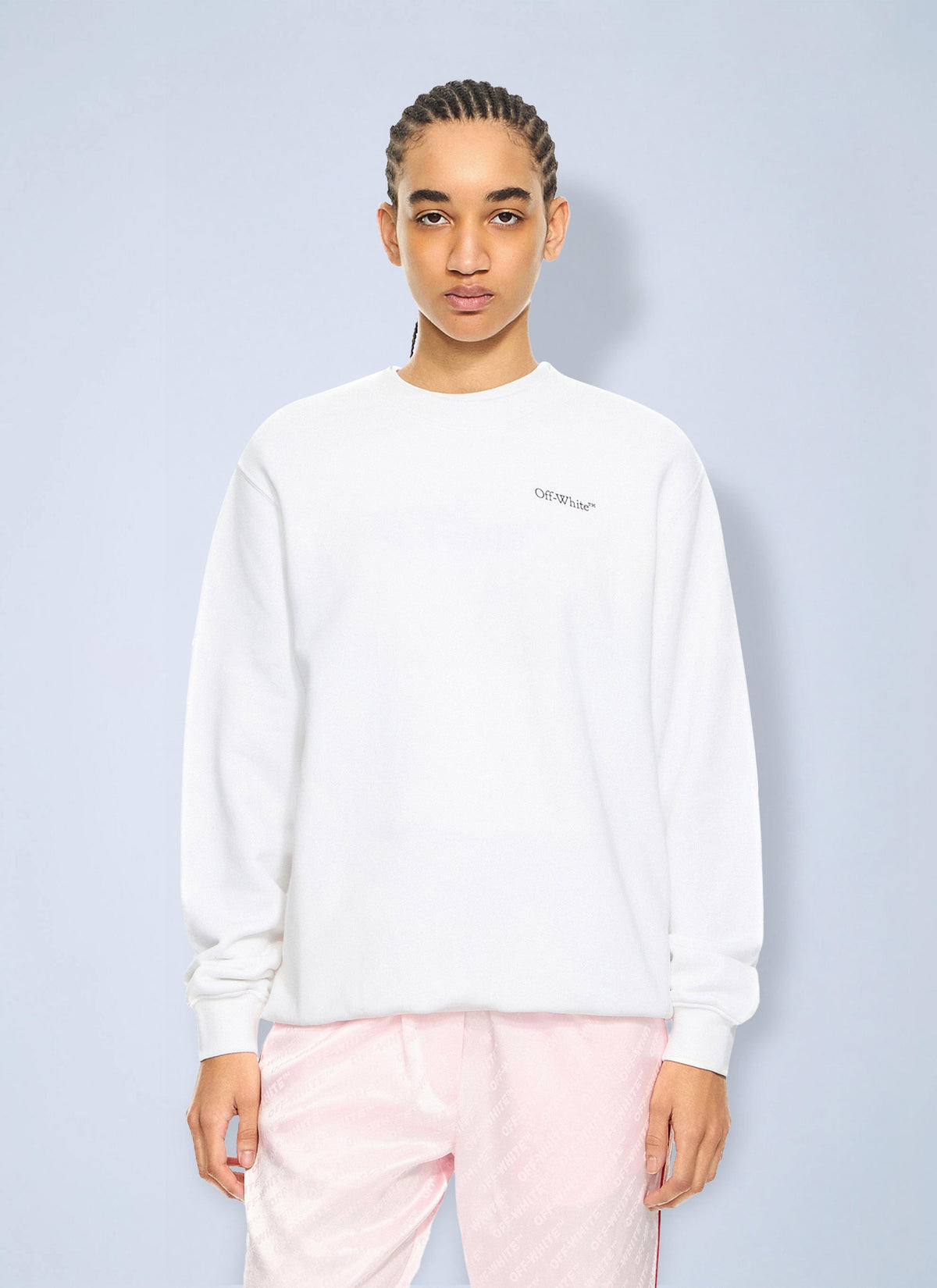 Off-White Women Arrow Glowing Flower Sweatshirt OFF-WHITE
