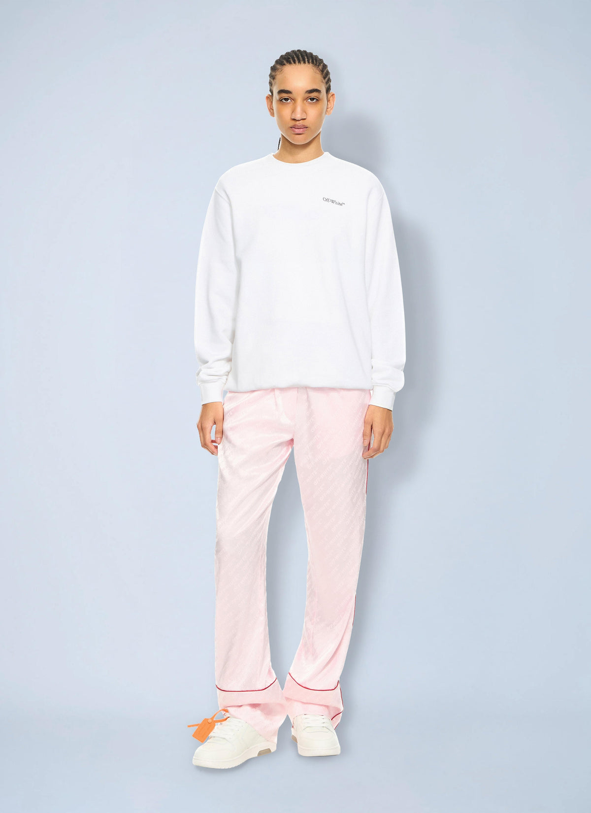 Off-White Women Arrow Glowing Flower Sweatshirt OFF-WHITE