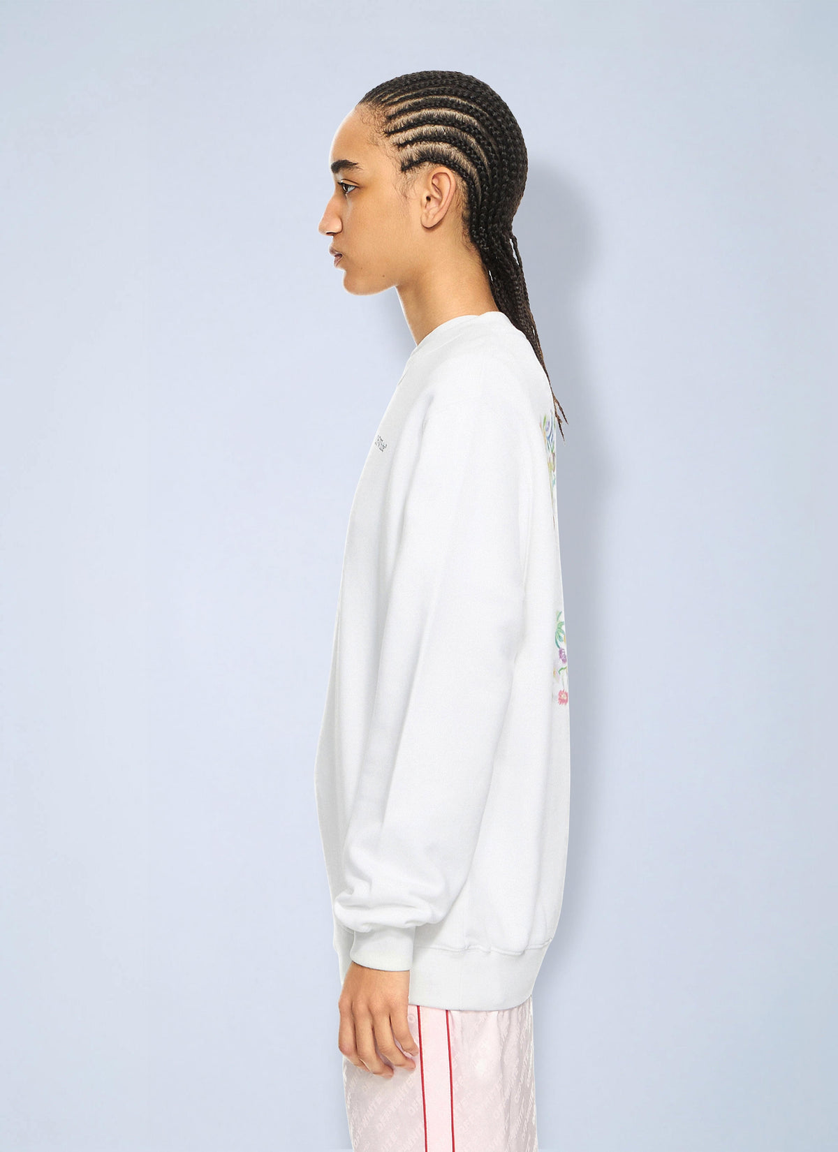 Off-White Women Arrow Glowing Flower Sweatshirt OFF-WHITE