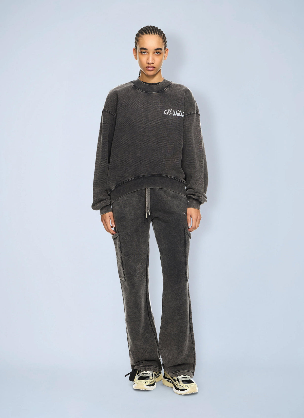 Off-White Women Off Marker Over Crew Sweatshirt OFF-WHITE