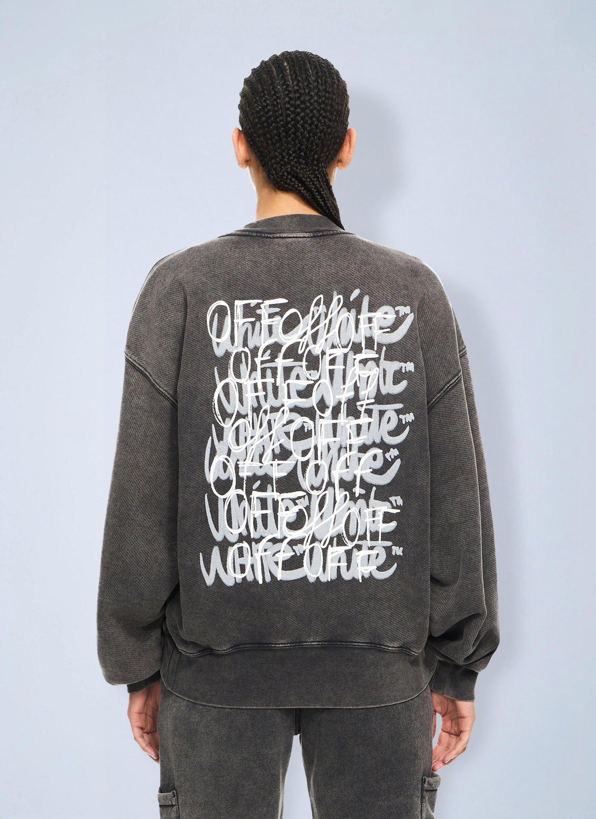 Off-White Women Off Marker Over Crew Sweatshirt OFF-WHITE