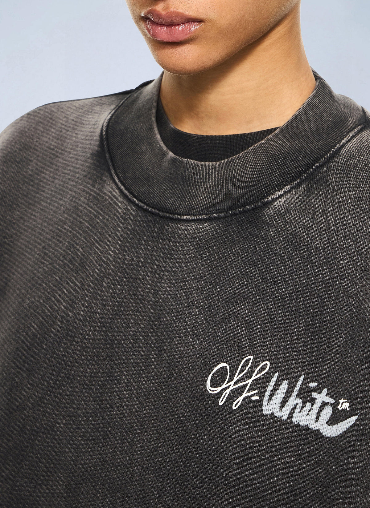 Off-White Women Off Marker Over Crew Sweatshirt OFF-WHITE