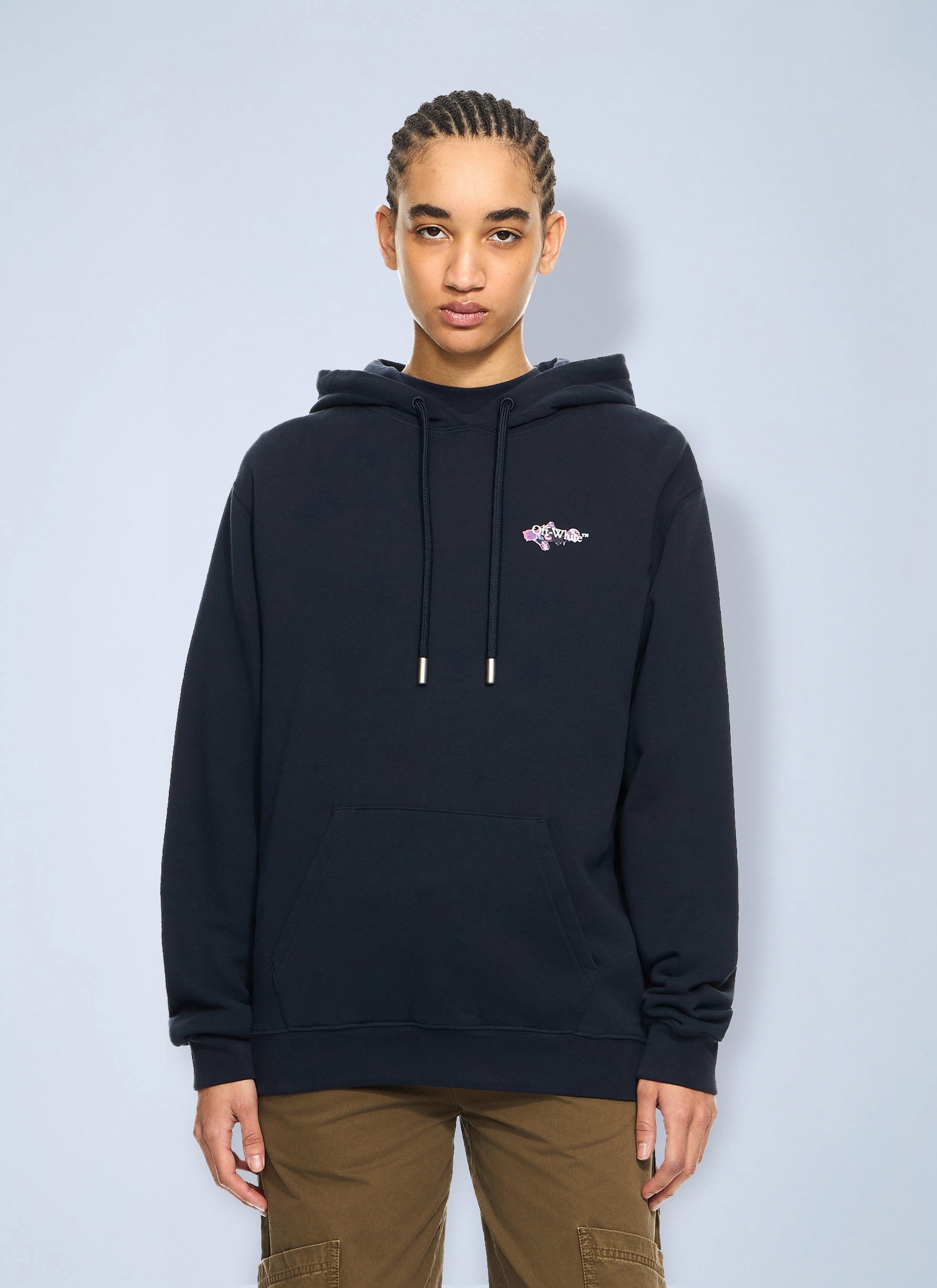 Off-White Women Dripped Watercolor Arrow Hoodie OFF-WHITE