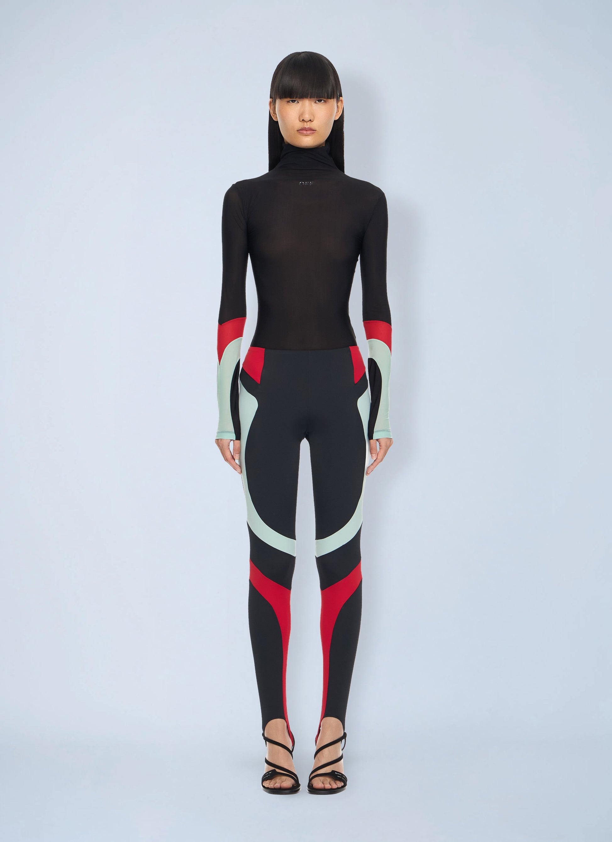 Off-White Women Color Block Leggings OFF-WHITE