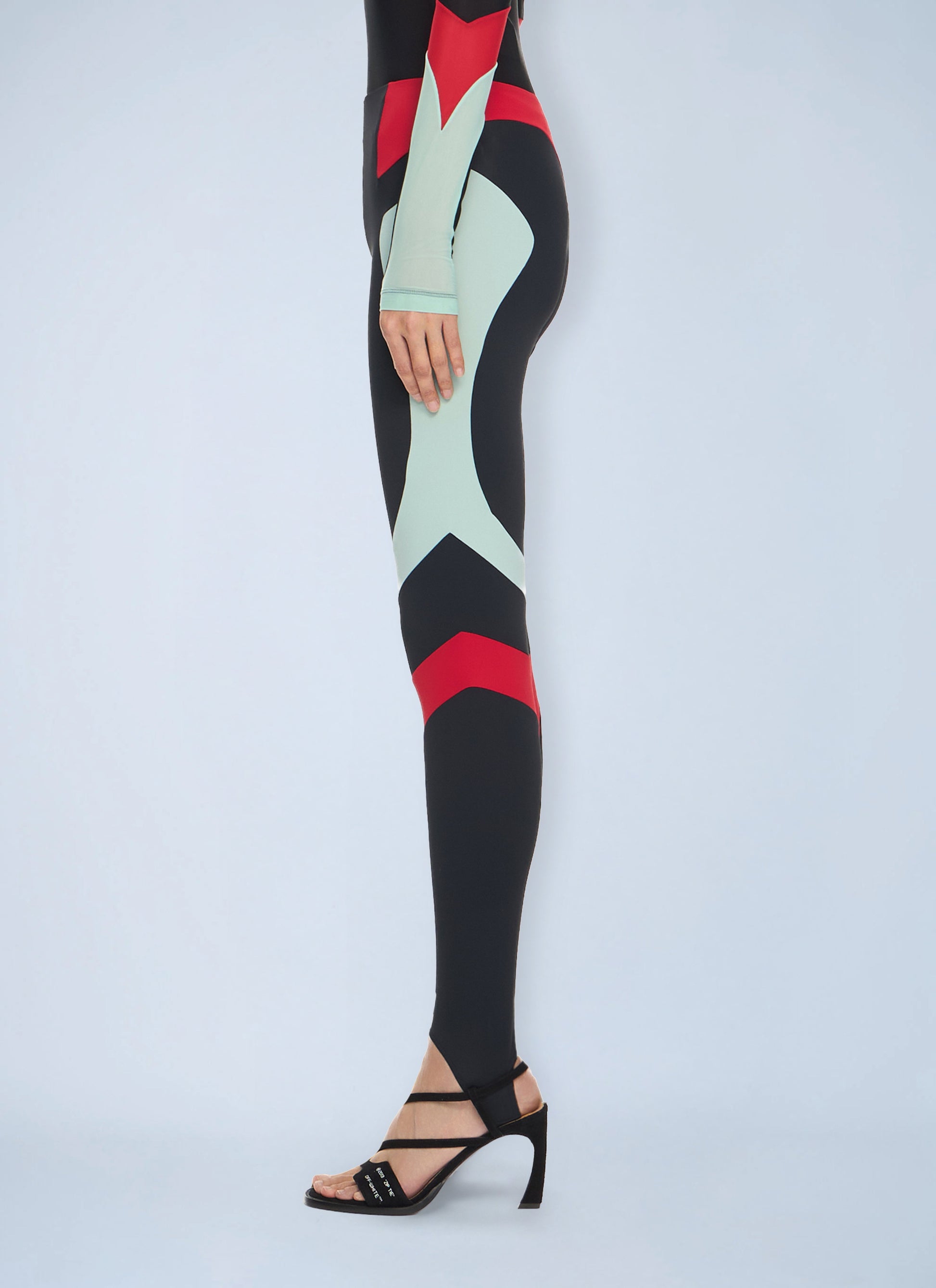 Off-White Women Color Block Leggings OFF-WHITE