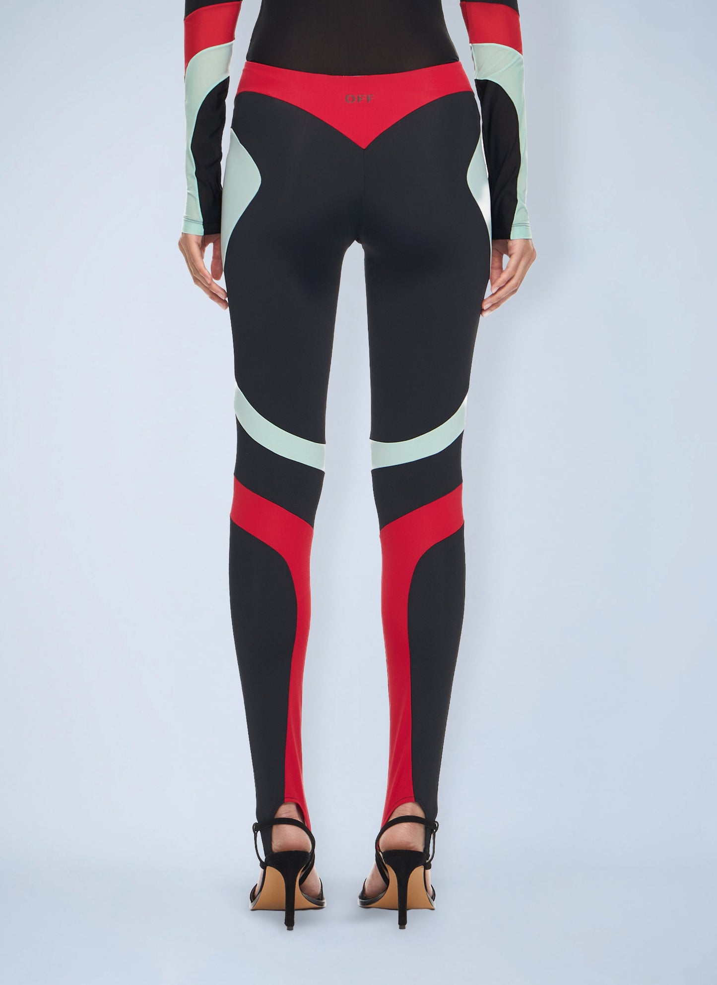 Off-White Women Color Block Leggings OFF-WHITE