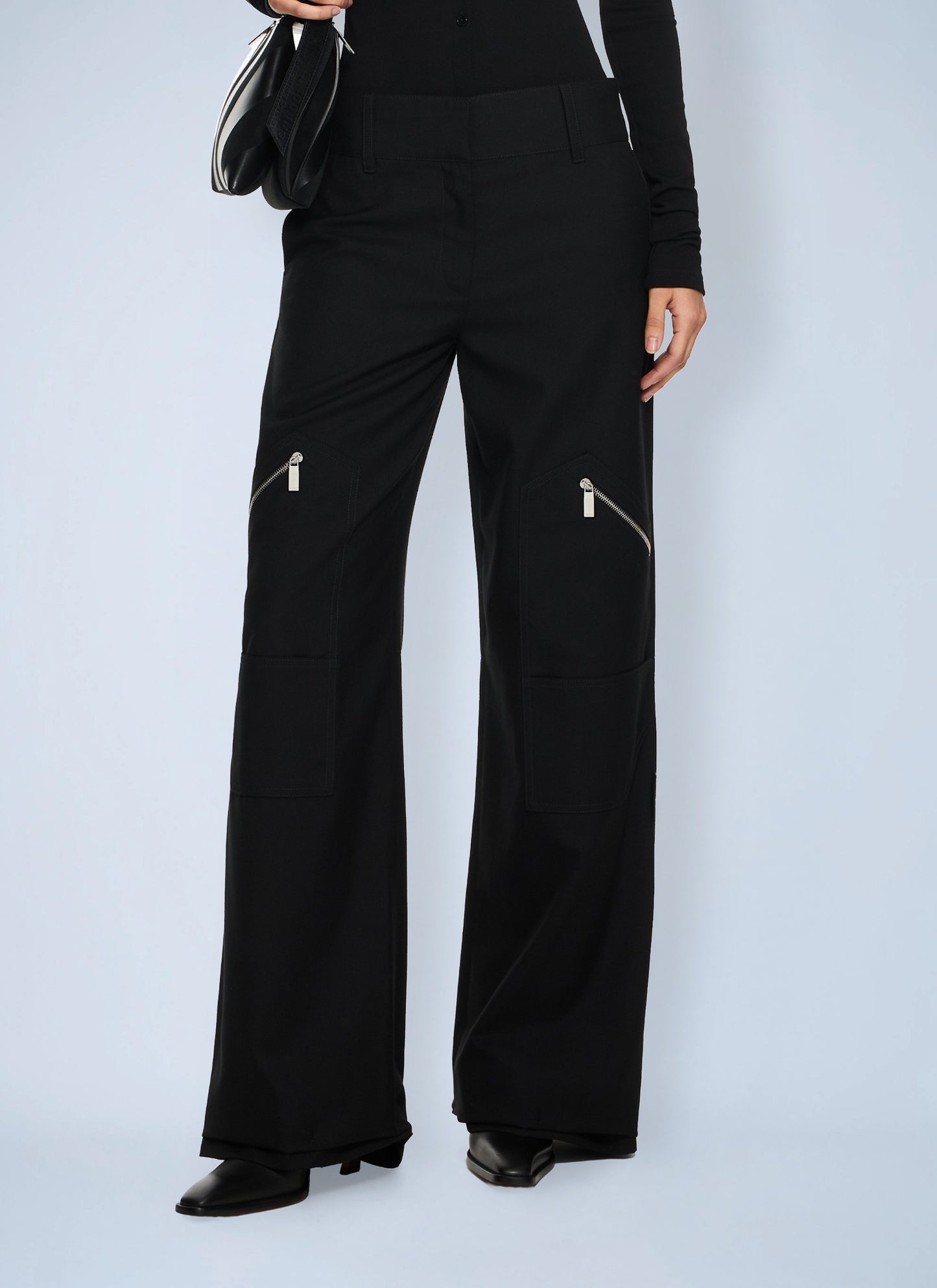 Off-White Women Women's Gabardine Cargo Pants OFF-WHITE