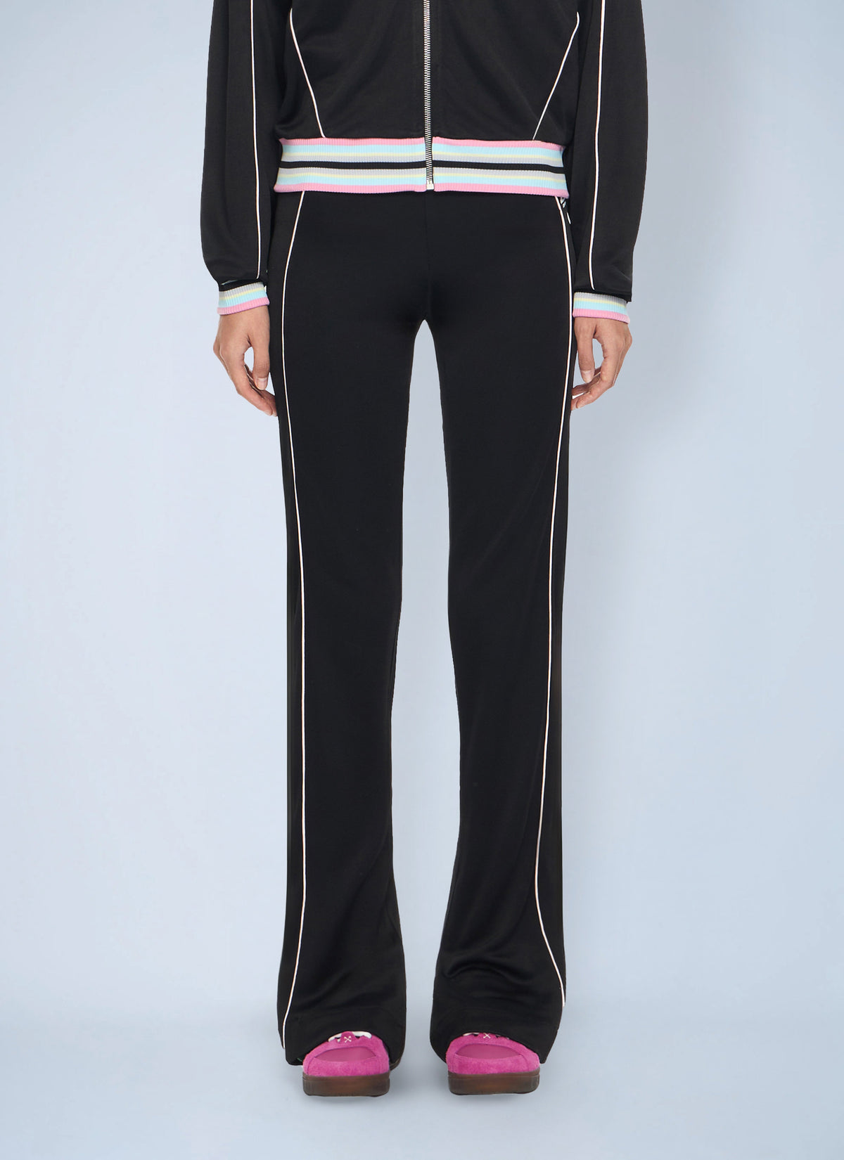 Off-White Women Fluid Track Slim Pants OFF-WHITE