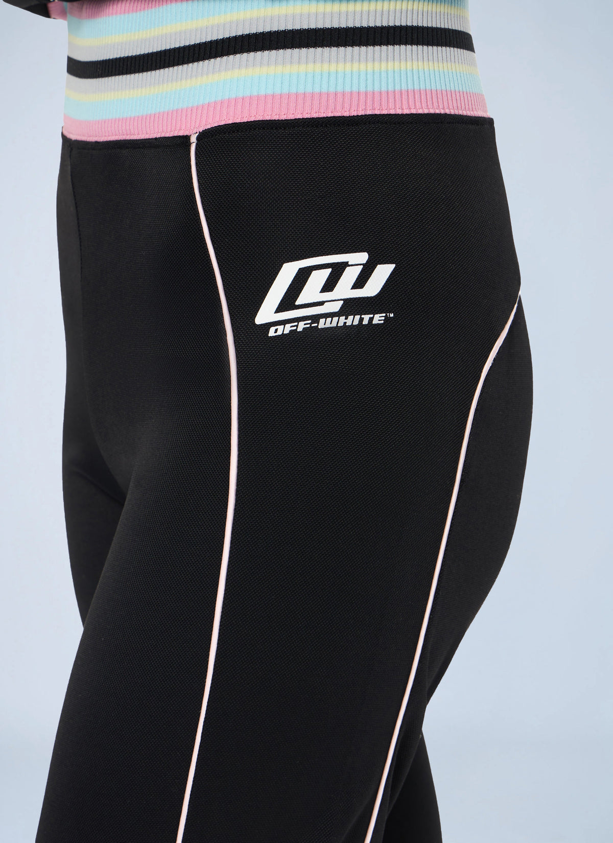 Off-White Women Fluid Track Slim Pants OFF-WHITE