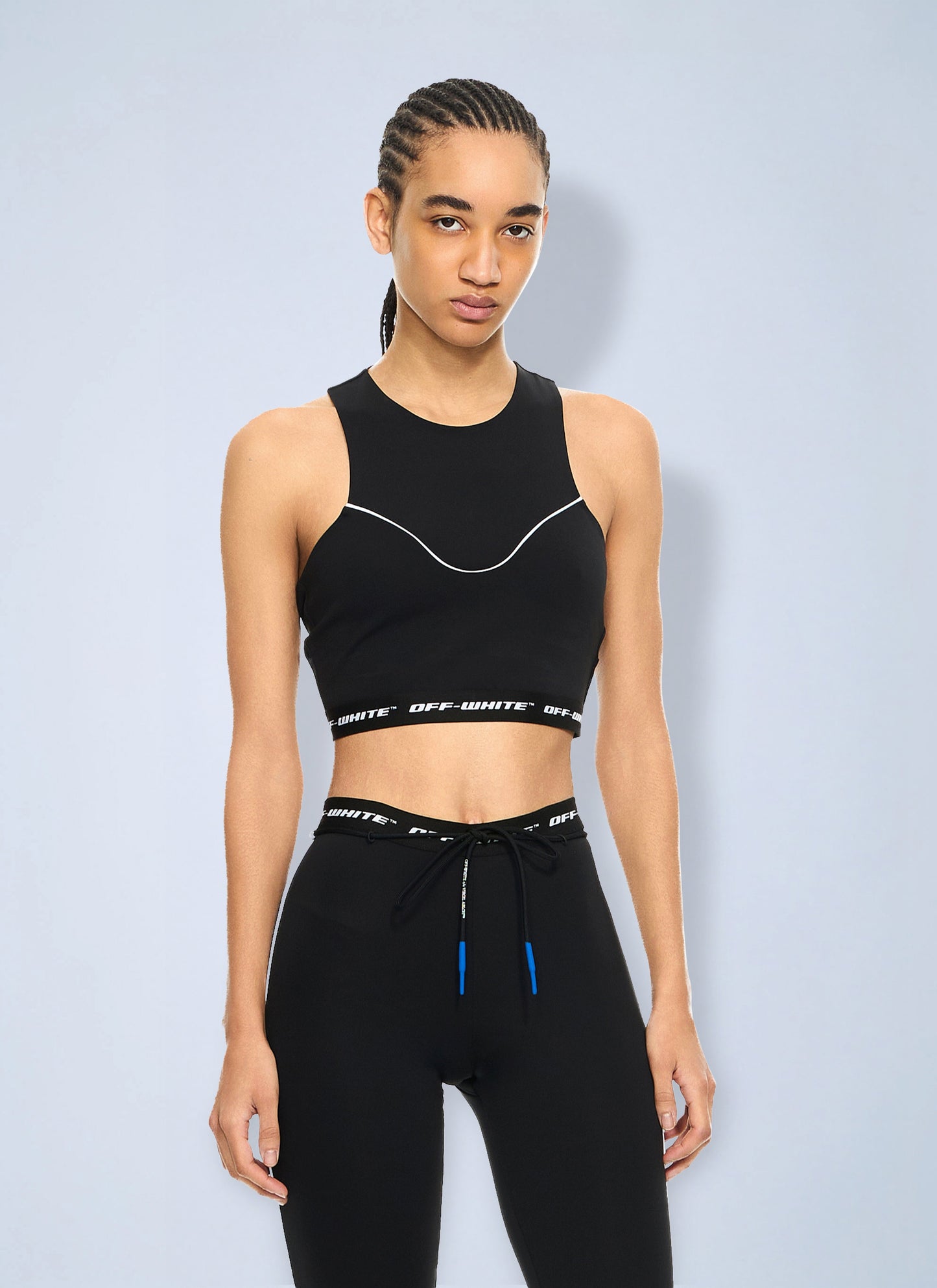 Off-White Women Logoband Crop Top OFF-WHITE