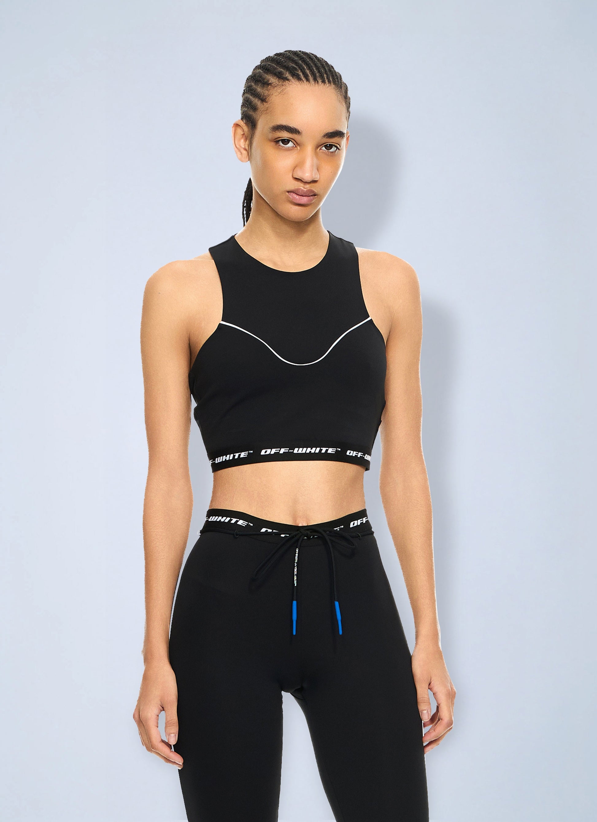 Off-White Women Logoband Crop Top OFF-WHITE