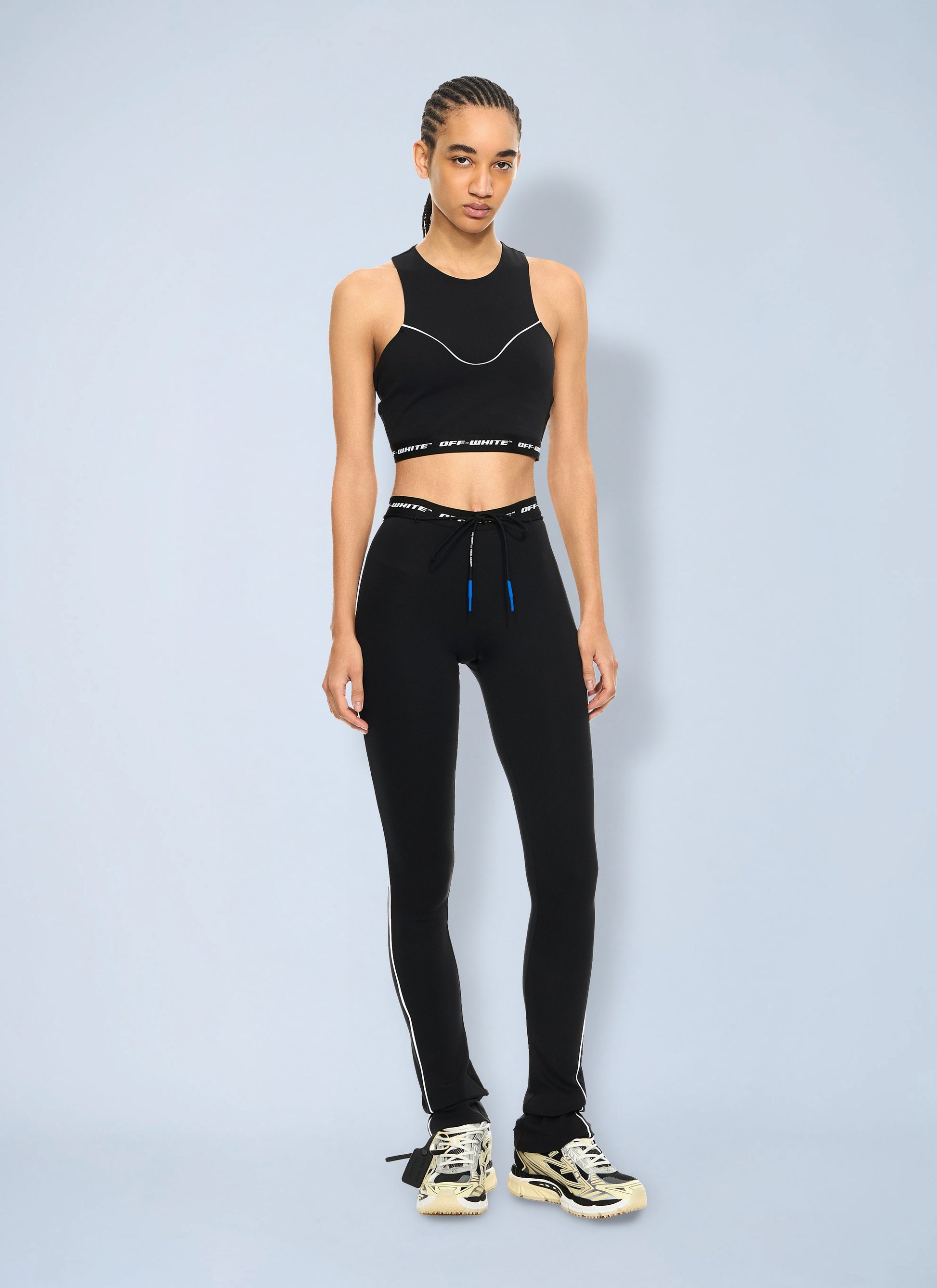 Off-White Women Logoband Crop Top OFF-WHITE