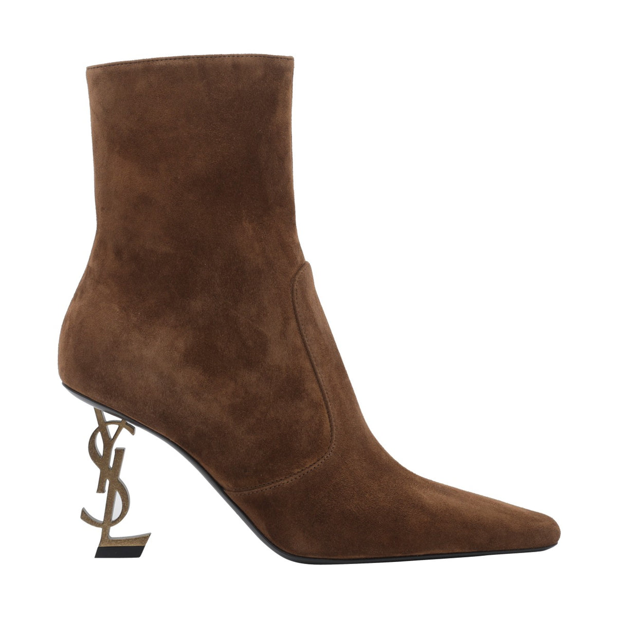 Saint Laurent Women Opyum Suede Pump Booties SAINT LAURENT