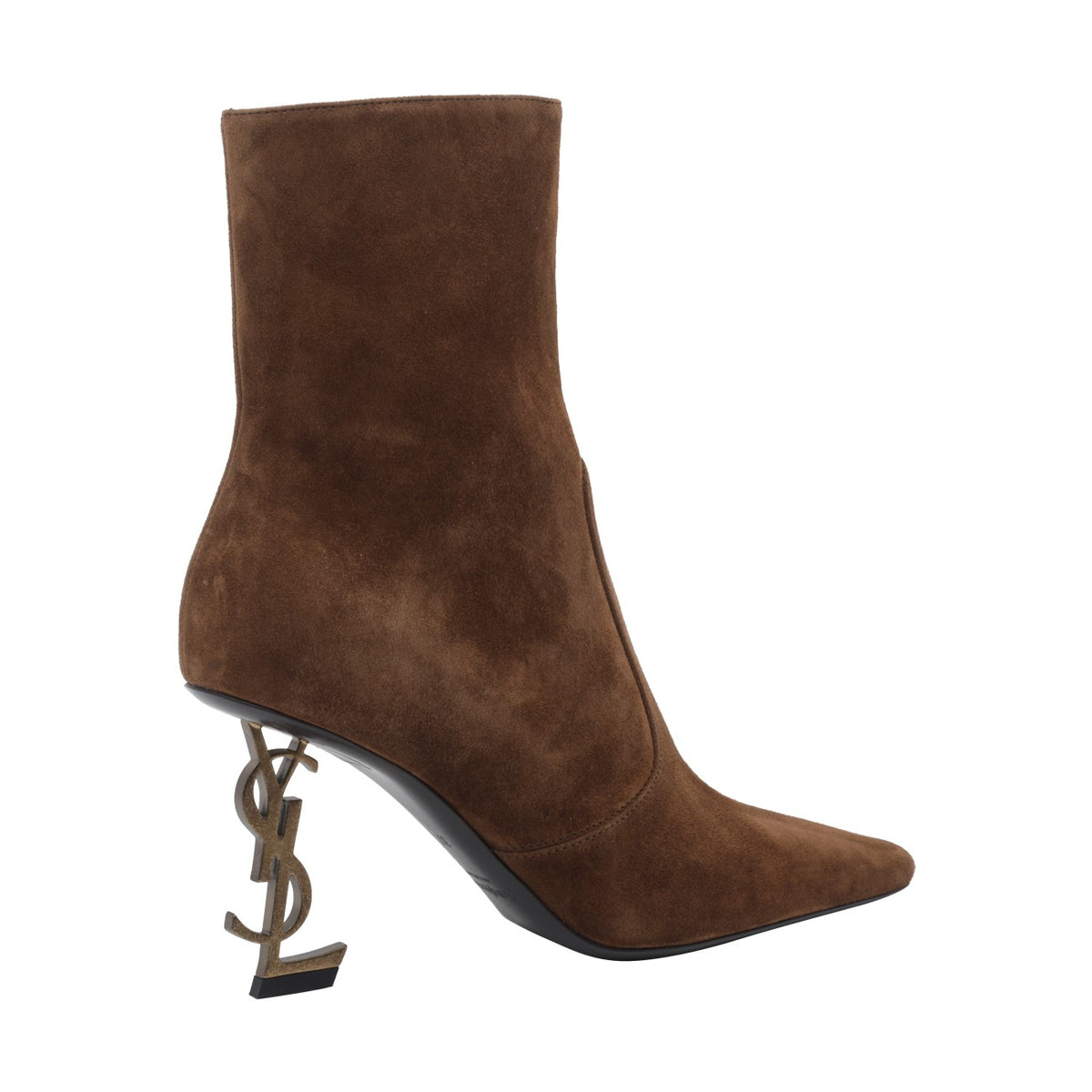 Saint Laurent Women Opyum Suede Pump Booties SAINT LAURENT