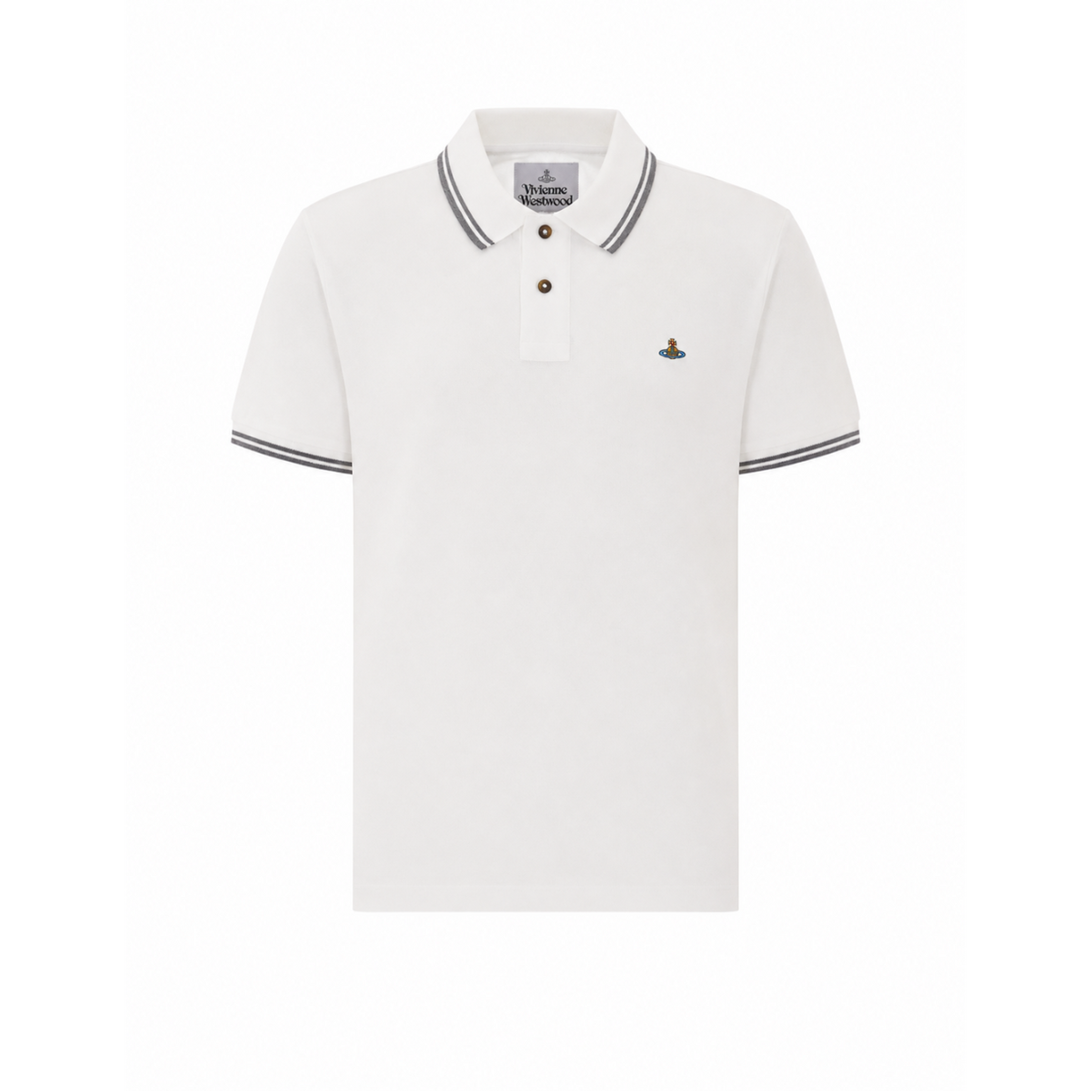 Vivienne Westwood Men Orb Logo Classic Polo VIVIENNE WESTWOOD