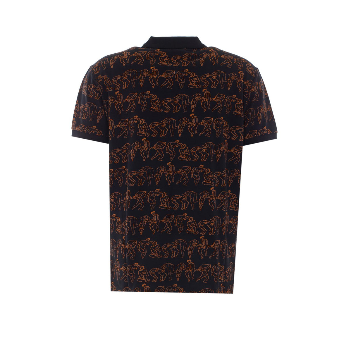Vivienne Westwood Men Orb Logo Printed Classic Polo VIVIENNE WESTWOOD