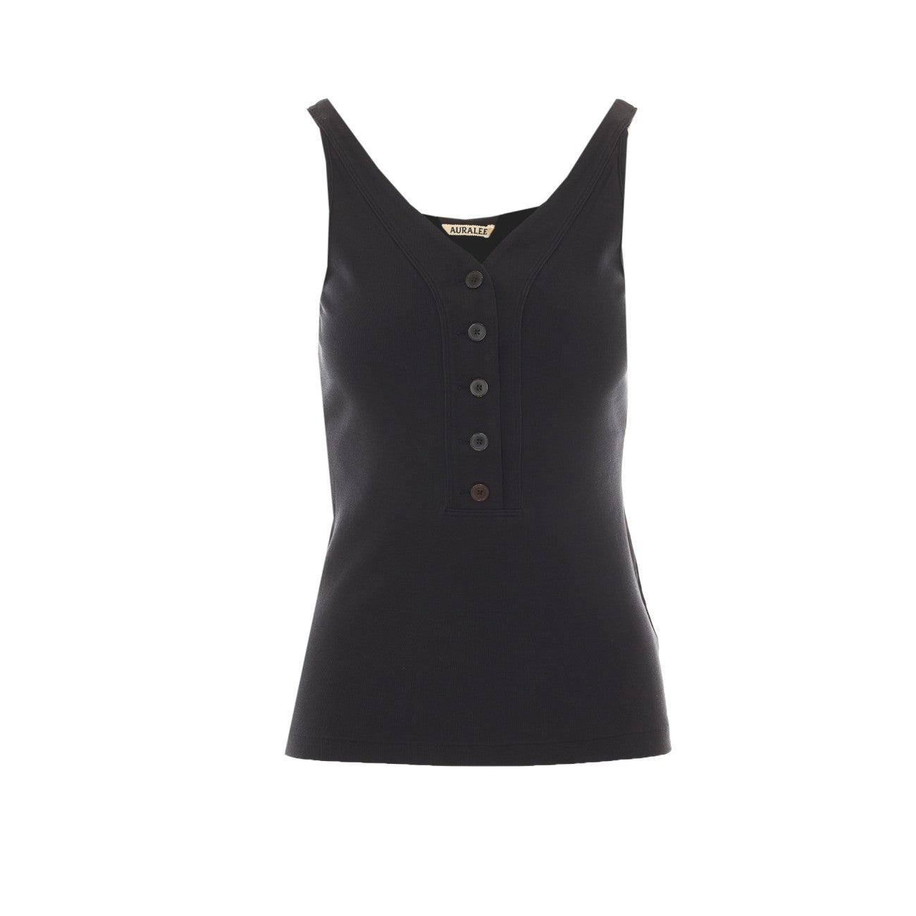 Auralee Women Organic Cotton Fine Rib Tank AURALEE