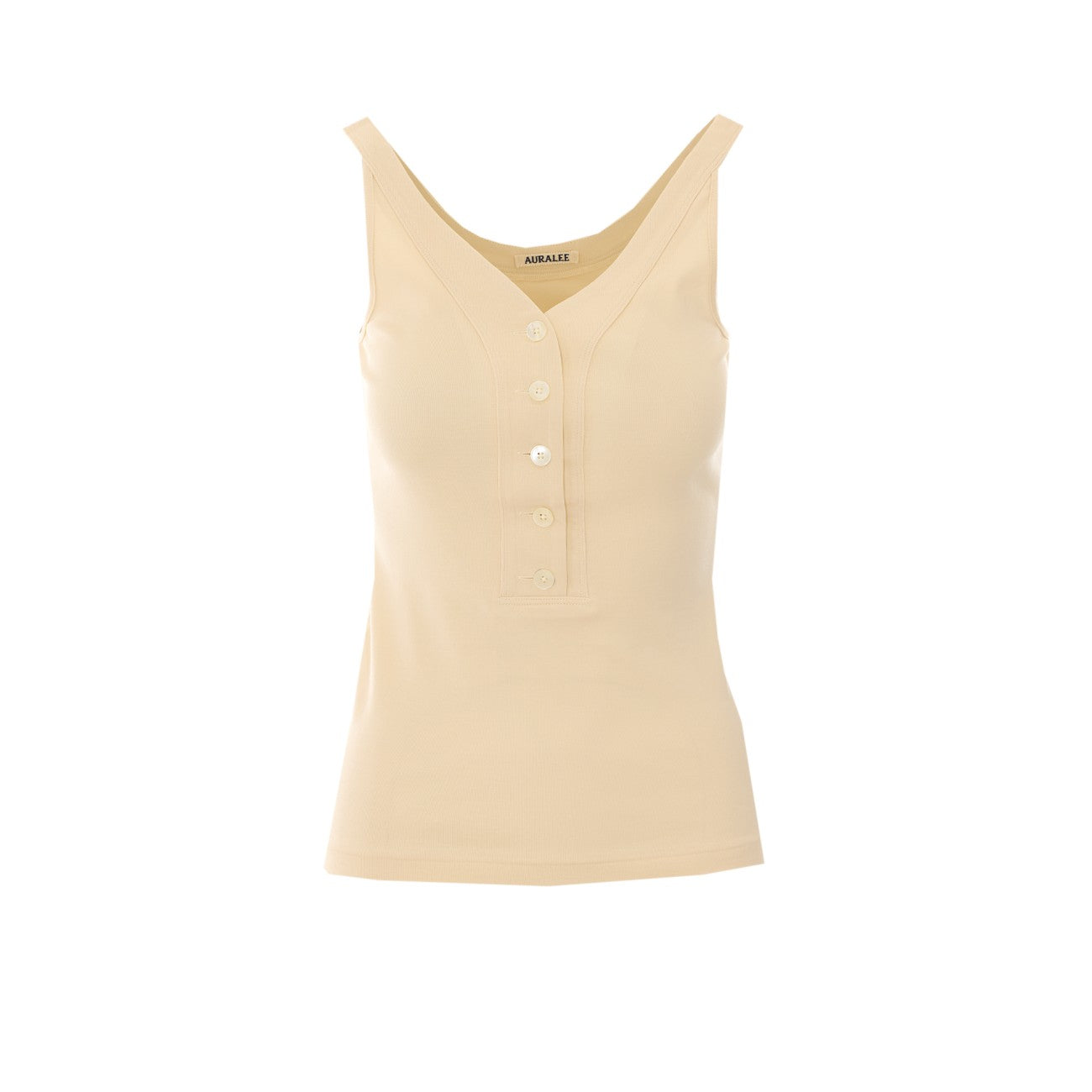 Auralee Women Organic Cotton Fine Rib Tank AURALEE
