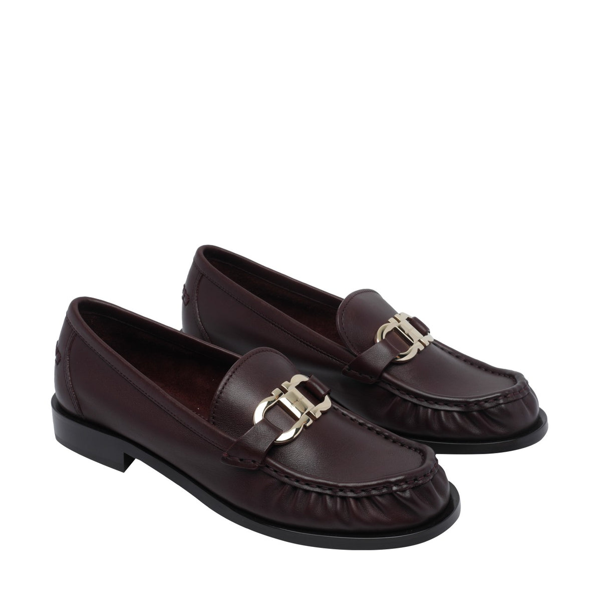 Ferragamo Women Ornamento Gancini Loafers FERRAGAMO