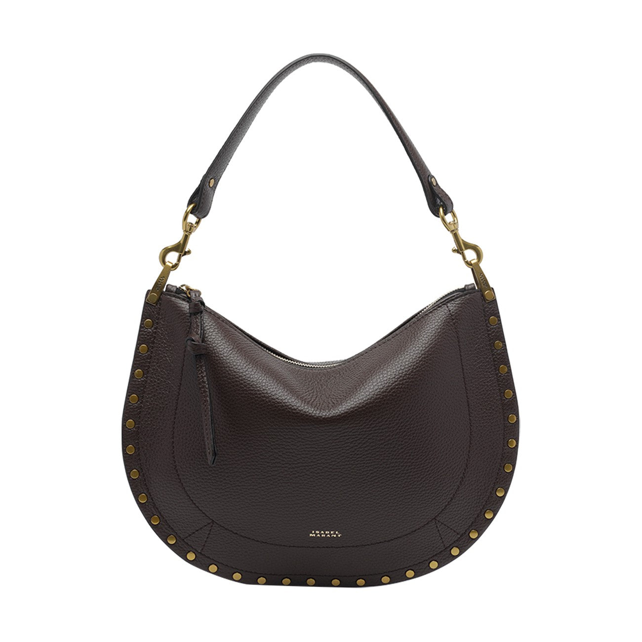 Isabel Marant Women Oskan Soft Zip Shoulder Bag ISABEL MARANT