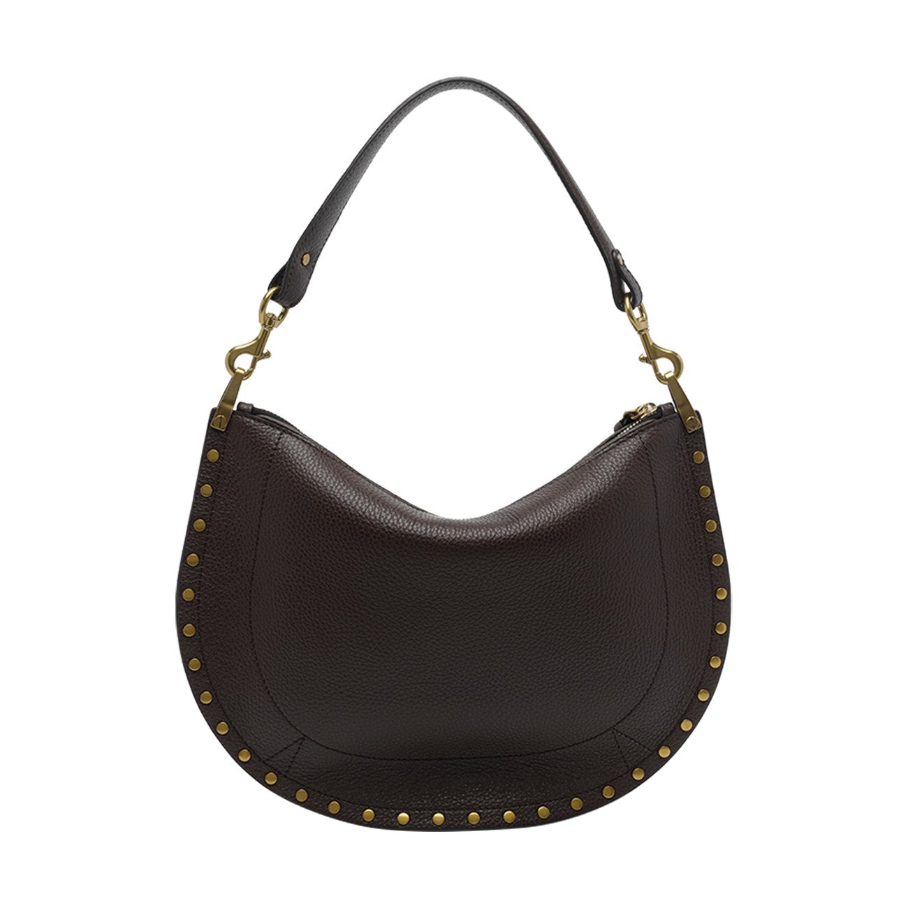 Isabel Marant Women Oskan Soft Zip Shoulder Bag ISABEL MARANT