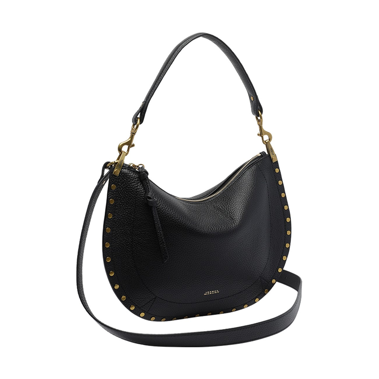 Isabel Marant Women Oskan Soft Zip Shoulder Bag ISABEL MARANT