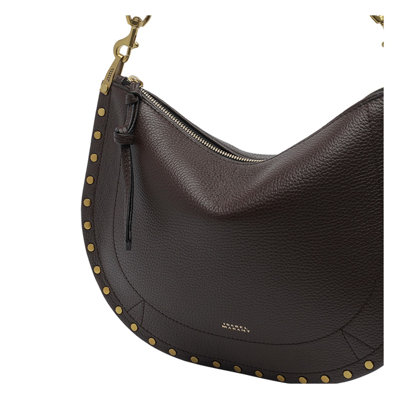 Isabel Marant Women Oskan Soft Zip Shoulder Bag ISABEL MARANT