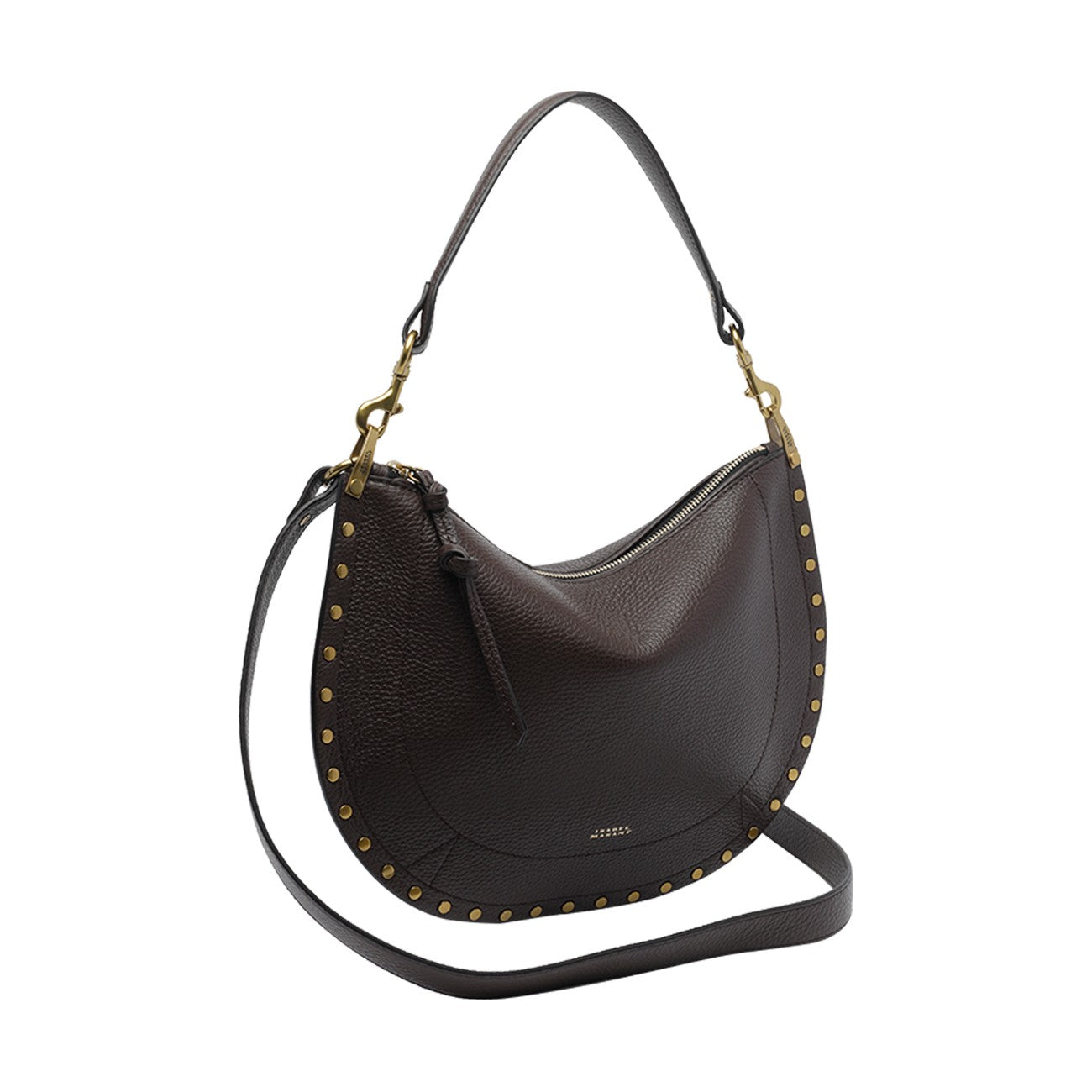 Isabel Marant Women Oskan Soft Zip Shoulder Bag ISABEL MARANT