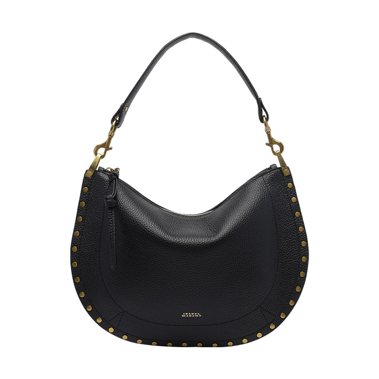 Isabel Marant Women Oskan Soft Zip Shoulder Bag ISABEL MARANT