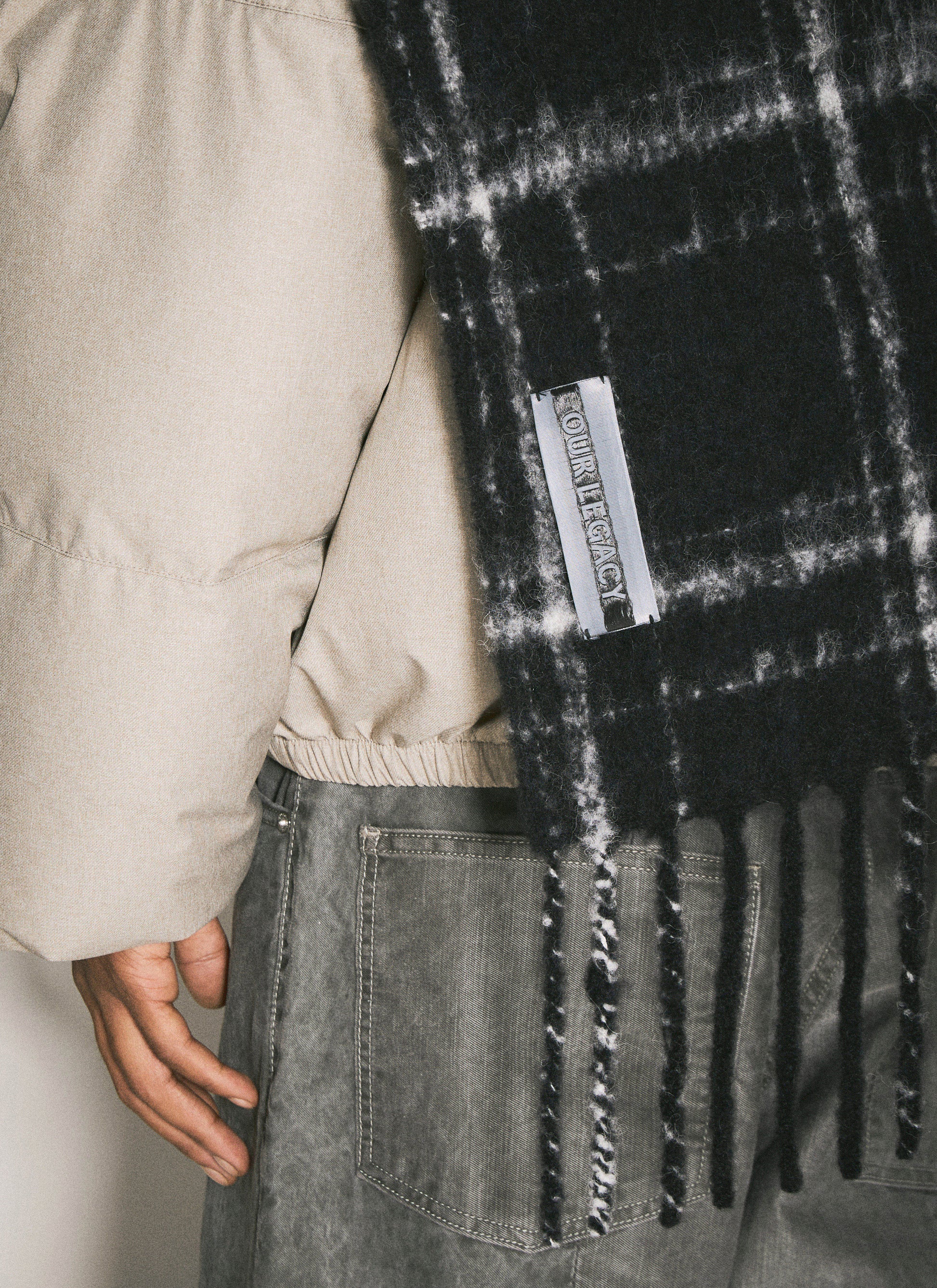 Our Legacy Men Estate Scarf OUR LEGACY