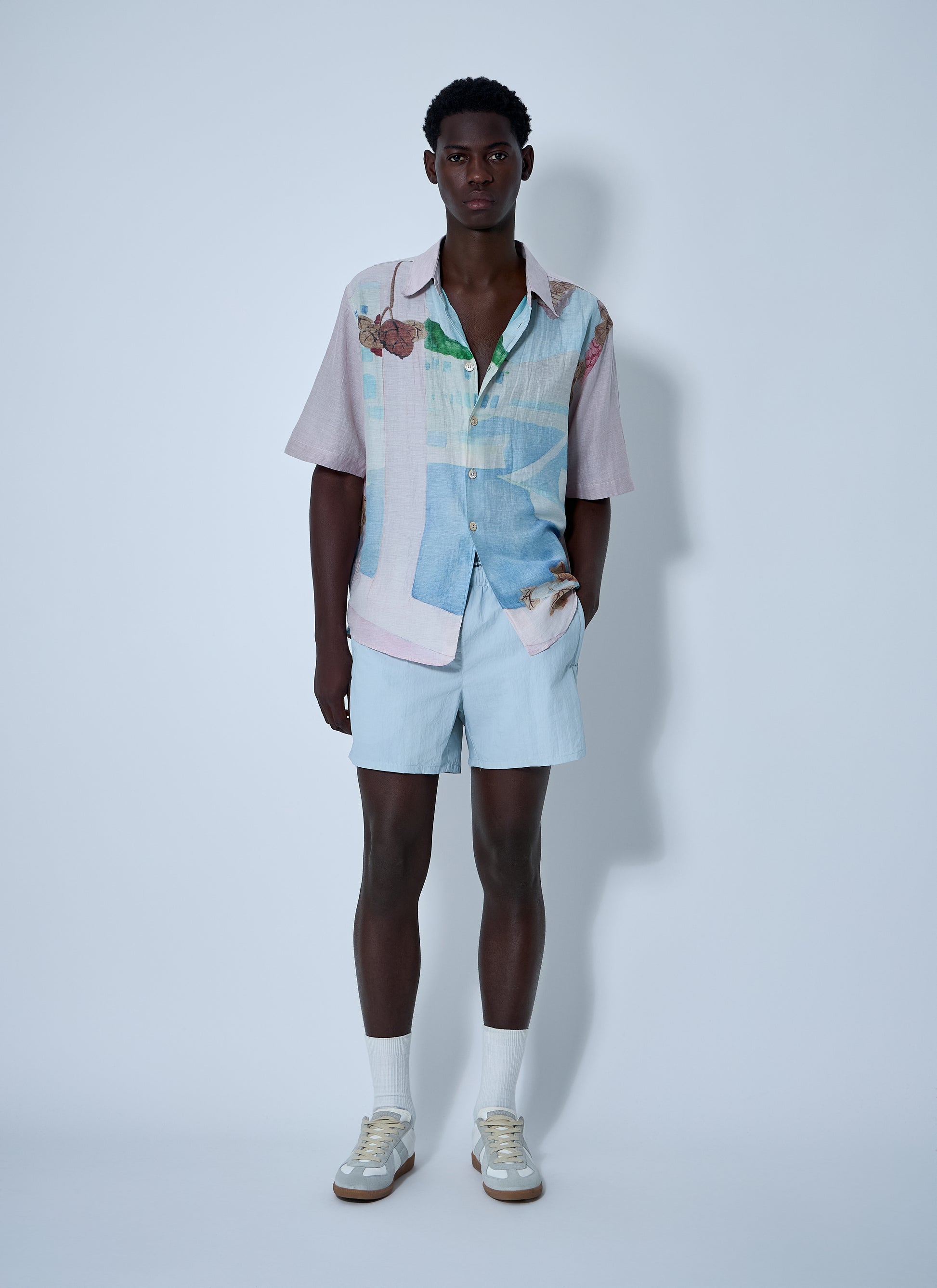 Our Legacy Men Drape Tech Shorts OUR LEGACY