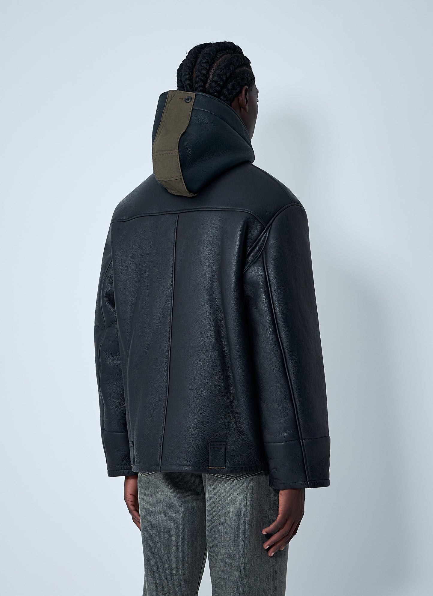 Our Legacy Men Leather Blizzard Jacket