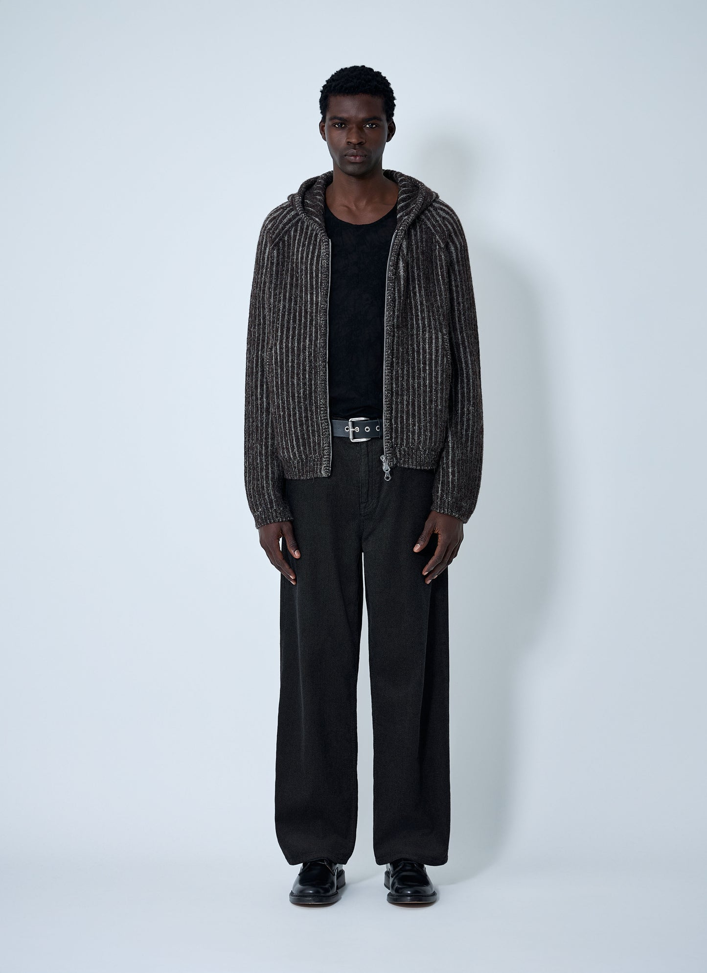 Our Legacy Men Level Hood Zip-Up Sweatshirt OUR LEGACY