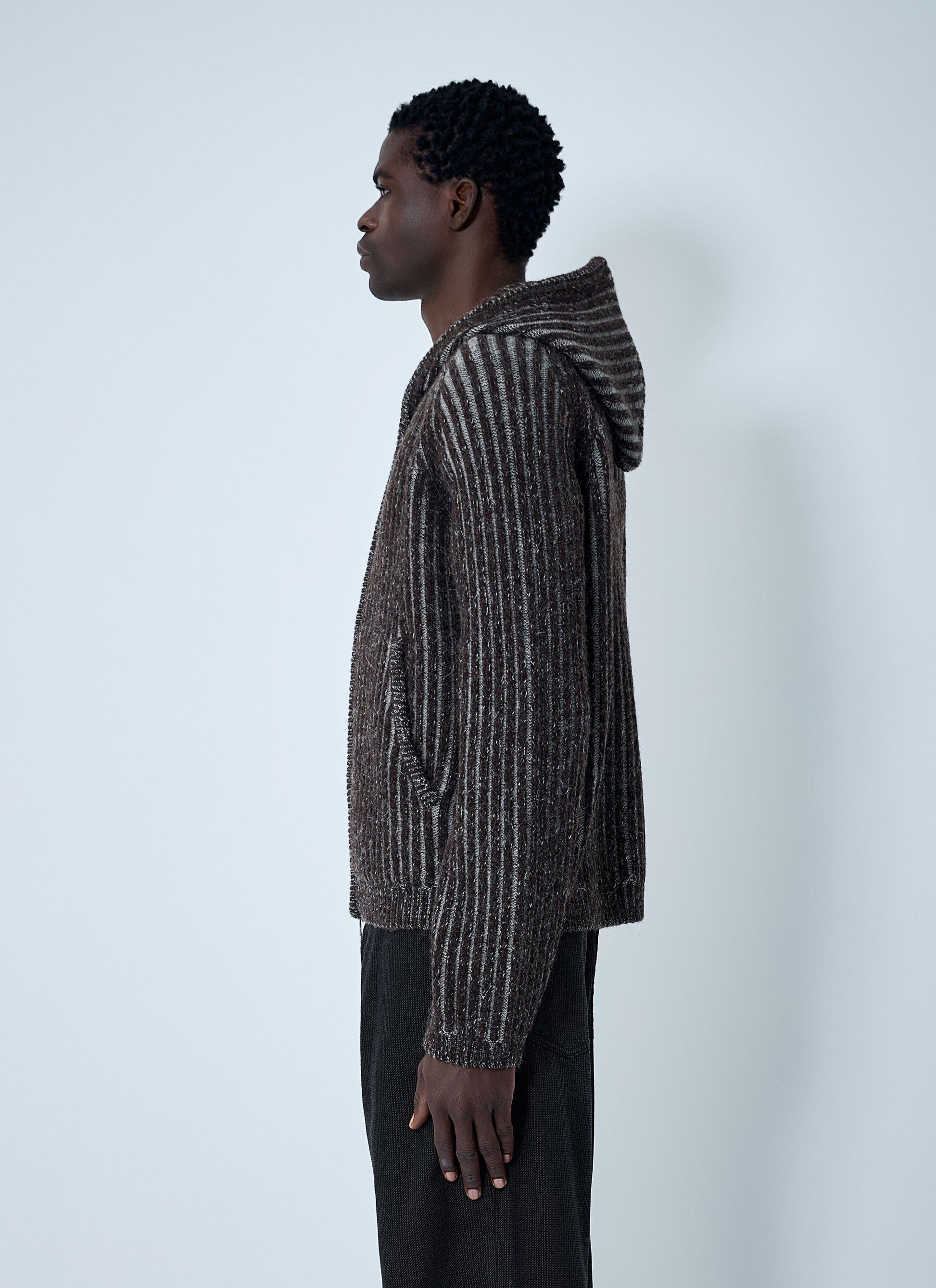 Our Legacy Men Level Hood Zip-Up Sweatshirt OUR LEGACY