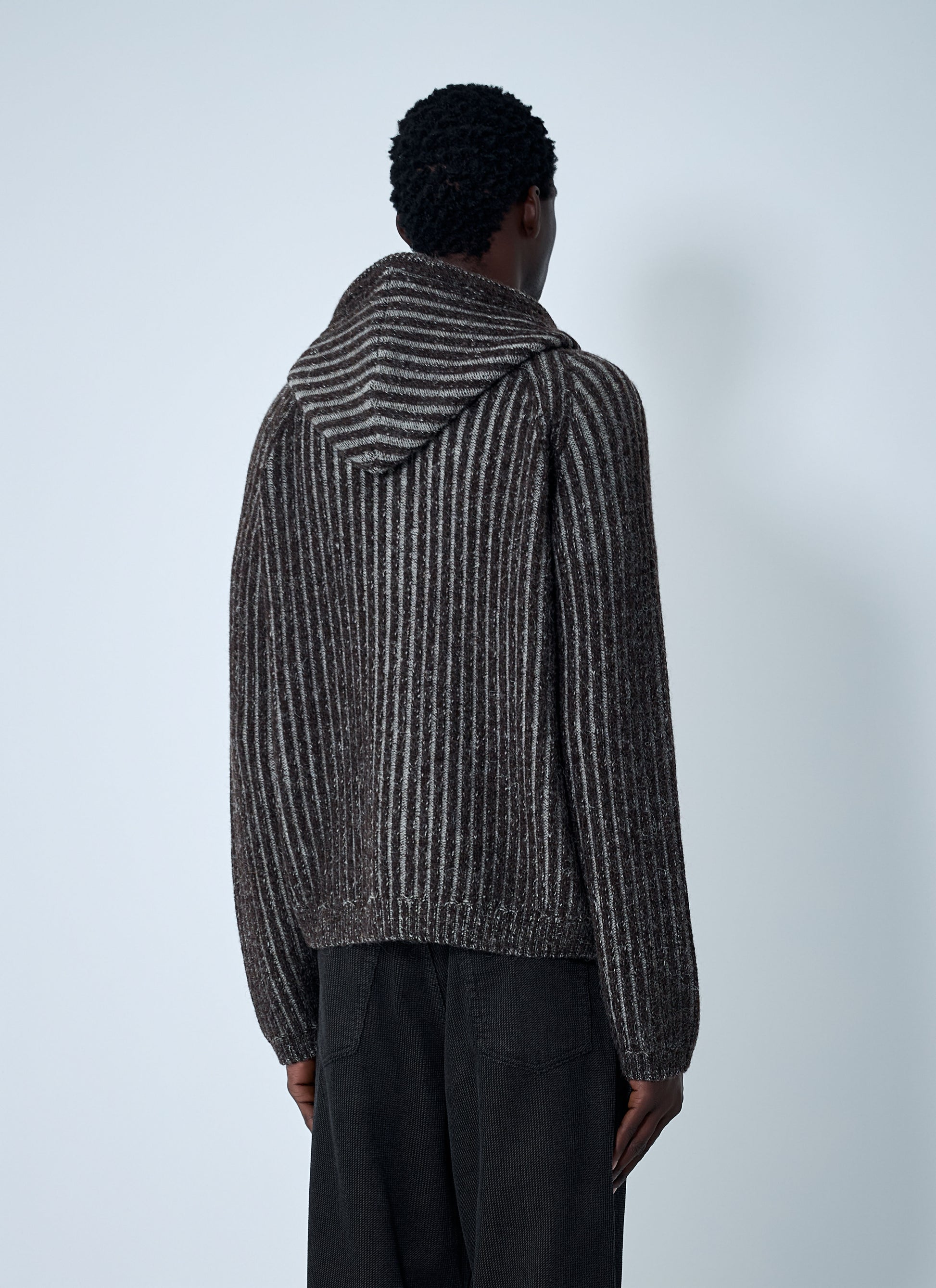 Our Legacy Men Level Hood Zip-Up Sweatshirt OUR LEGACY