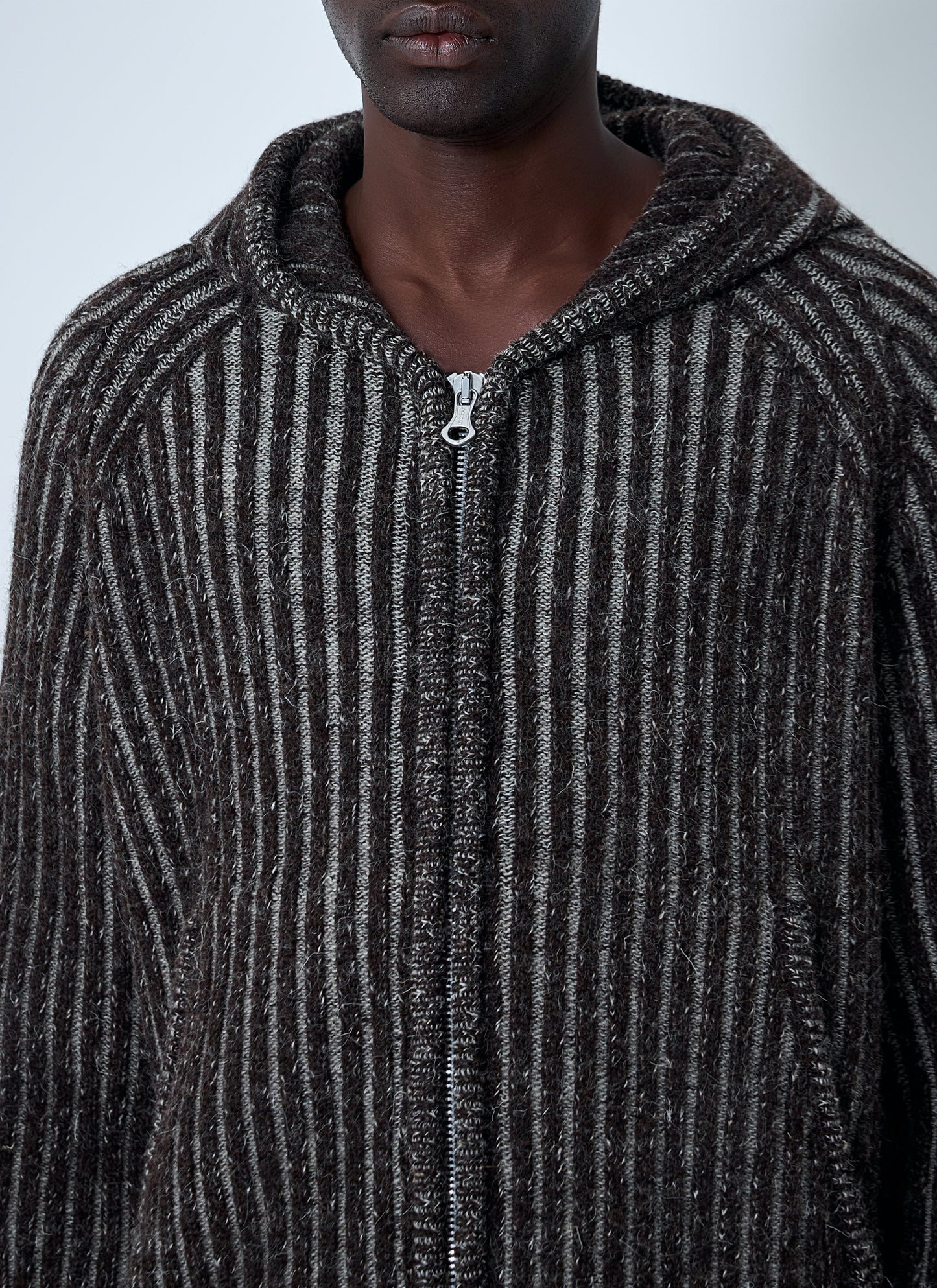 Our Legacy Men Level Hood Zip-Up Sweatshirt OUR LEGACY