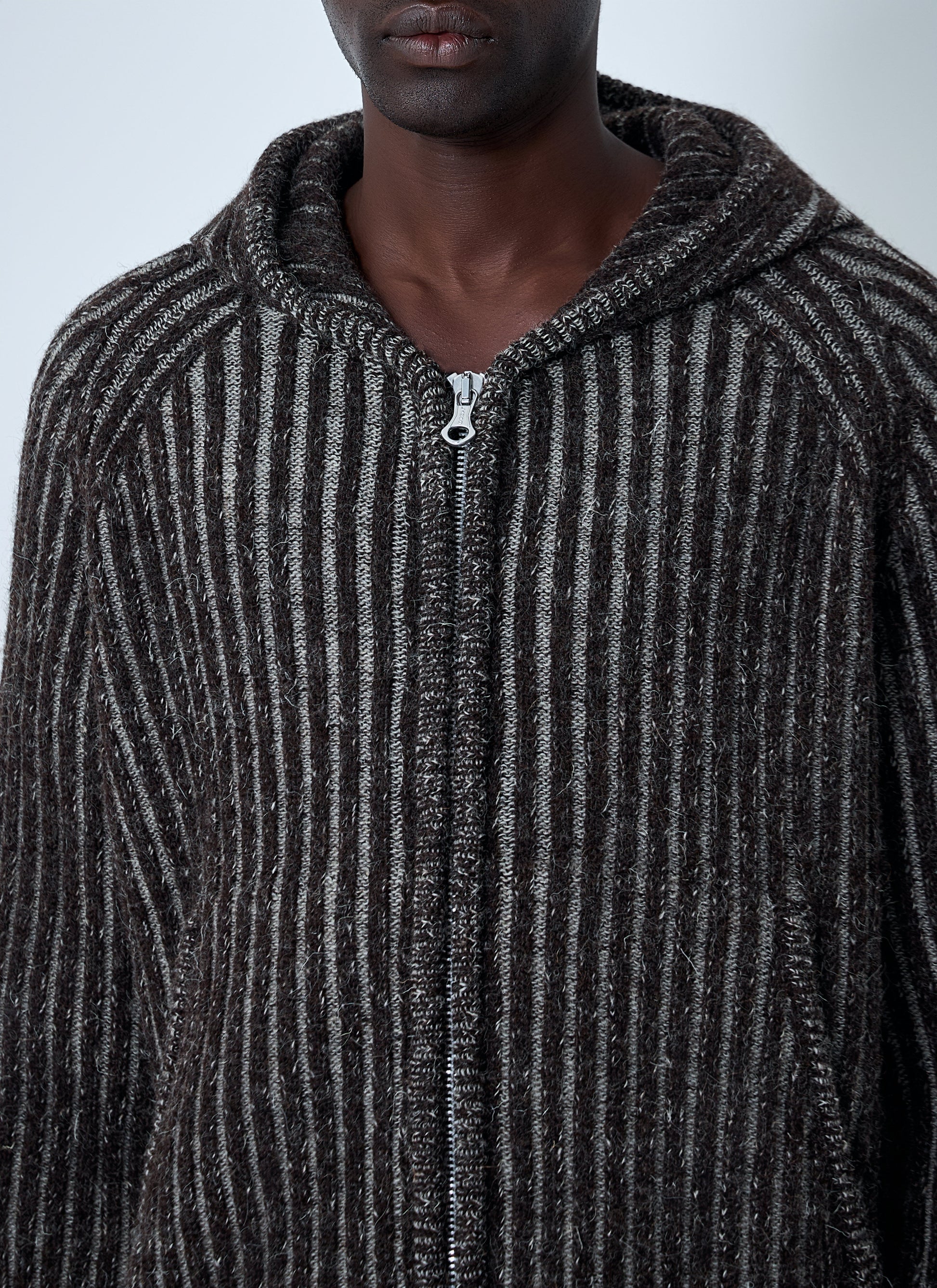 Our Legacy Men Level Hood Zip-Up Sweatshirt OUR LEGACY