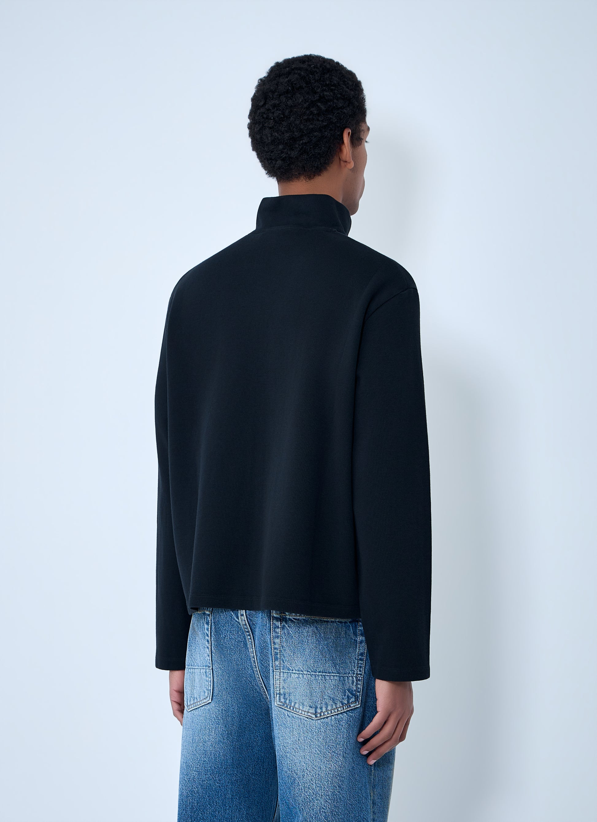 Our Legacy Men High-Neck Zip-Up Jacket OUR LEGACY
