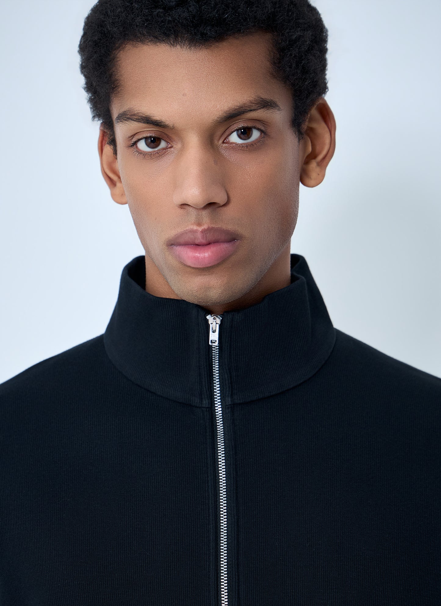 Our Legacy Men High-Neck Zip-Up Jacket OUR LEGACY
