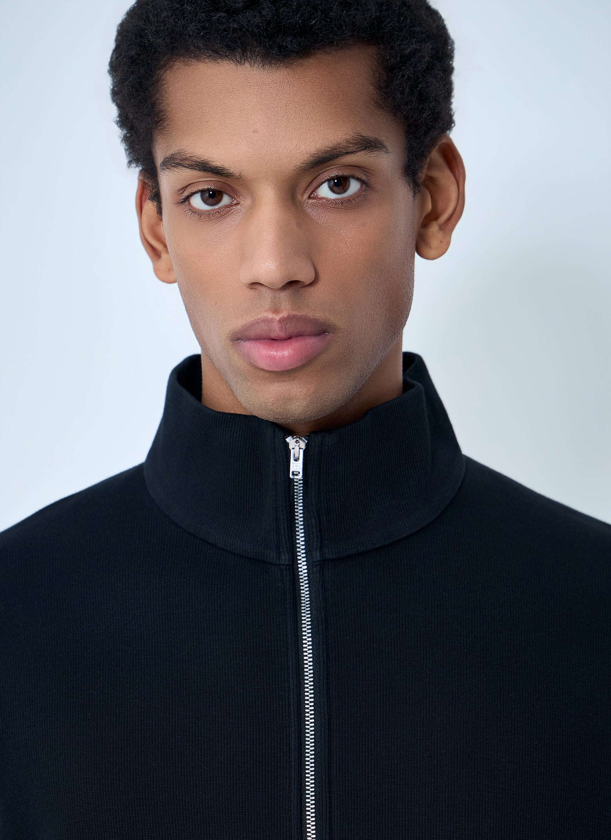 Our Legacy Men High-Neck Zip-Up Jacket OUR LEGACY