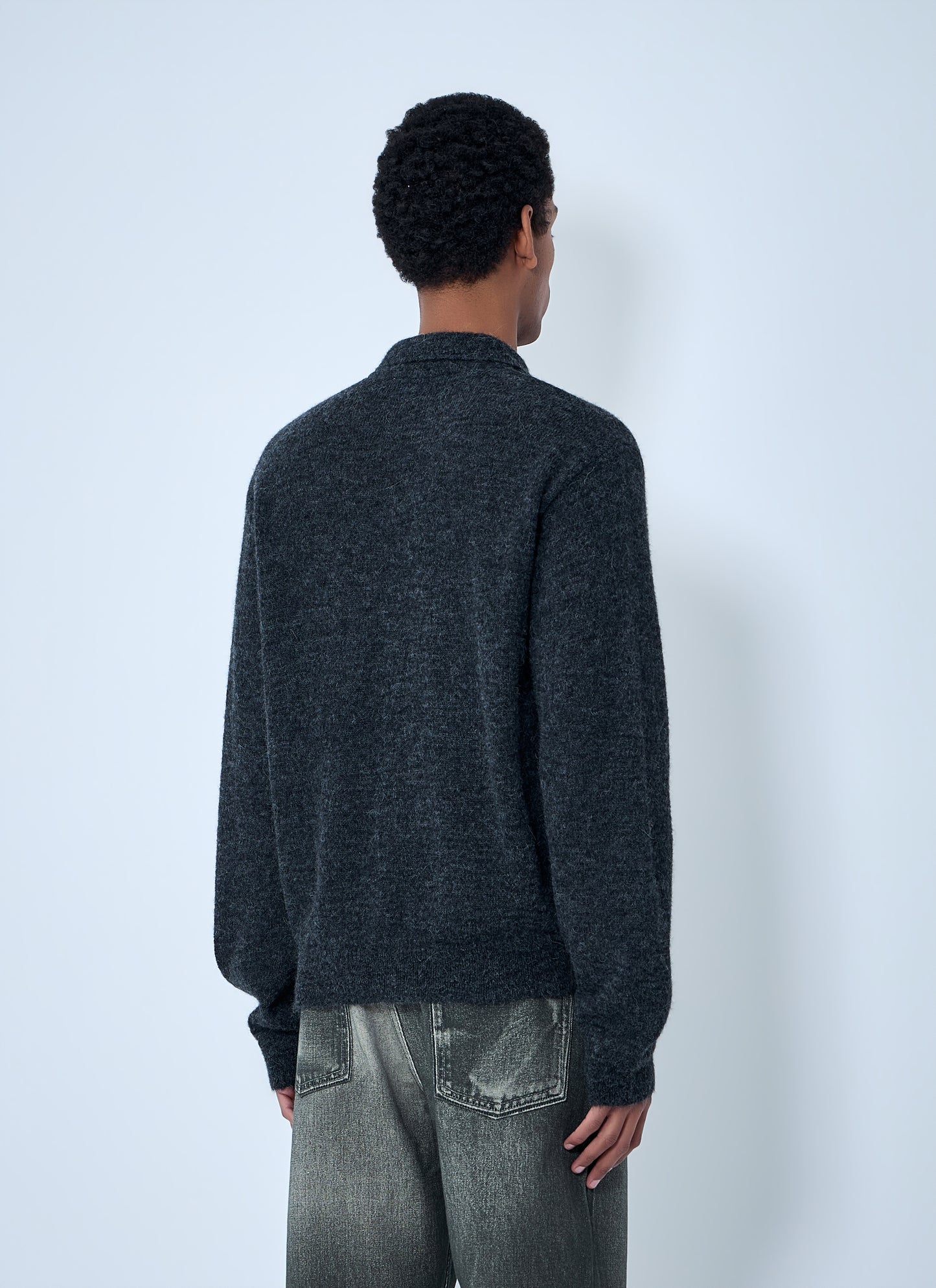 Our Legacy Men Button-Down Cardigan In Wool Blend OUR LEGACY