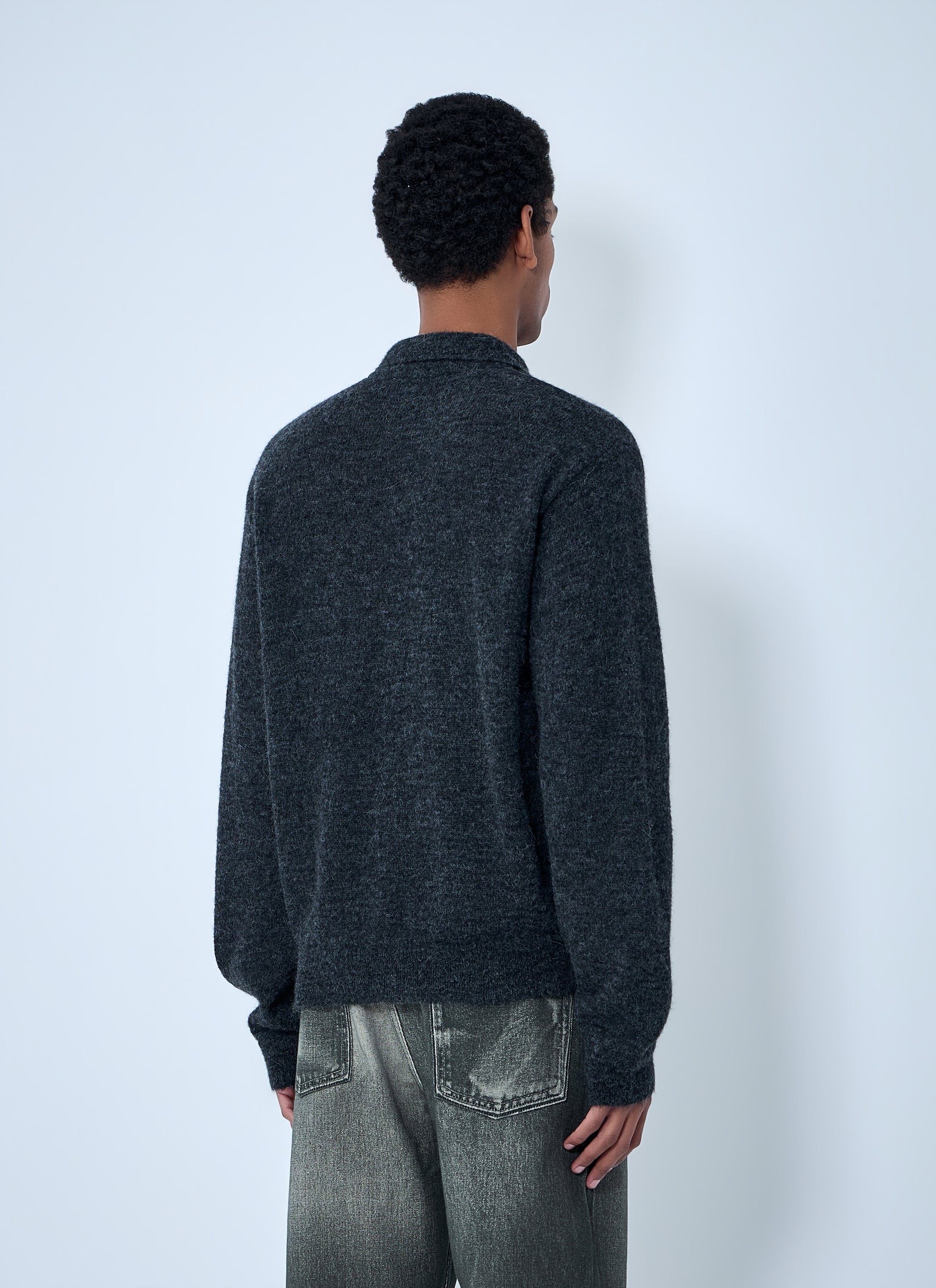 Our Legacy Men Button-Down Cardigan In Wool Blend OUR LEGACY
