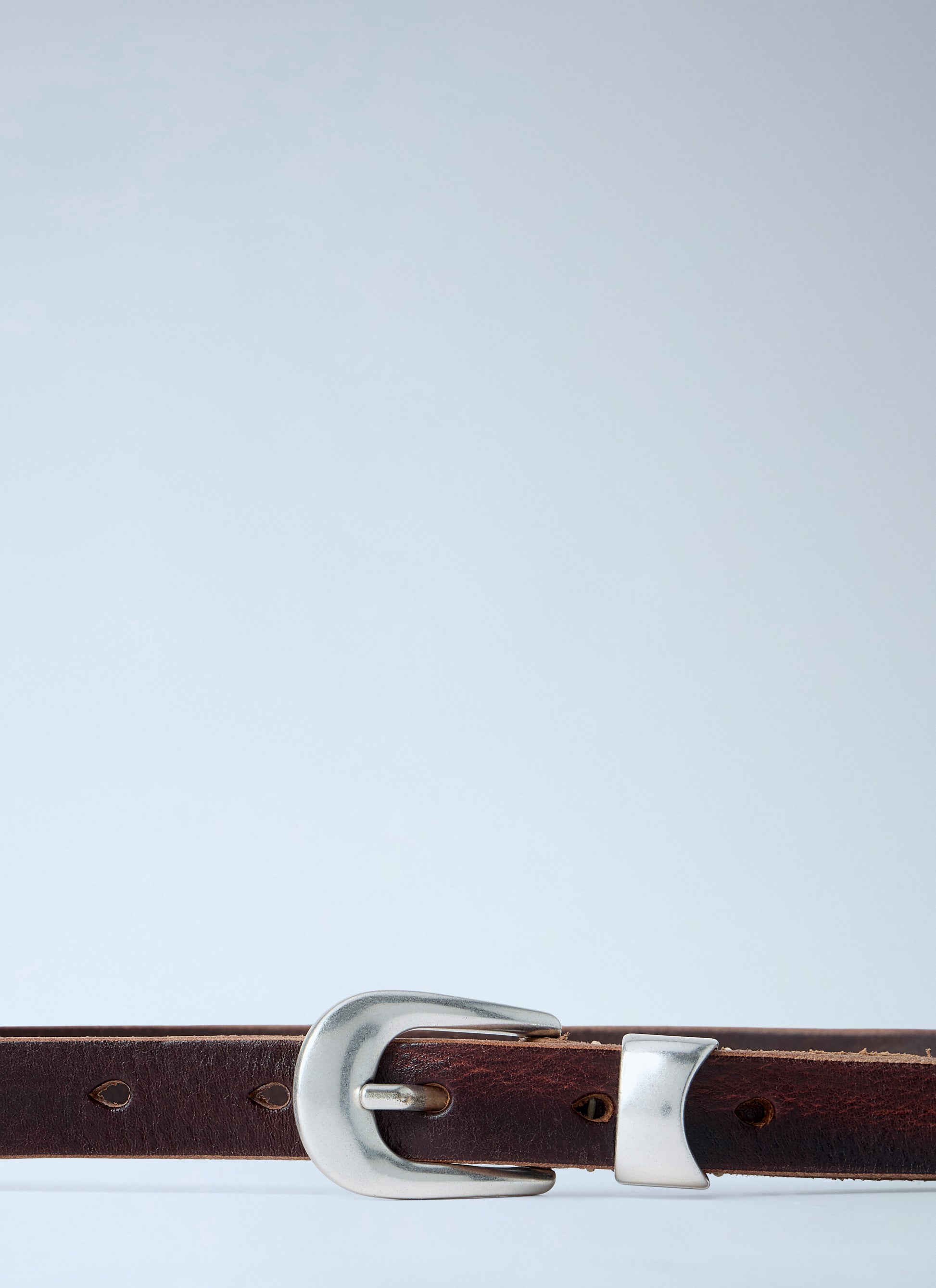 Our Legacy Men Leather Belt OUR LEGACY