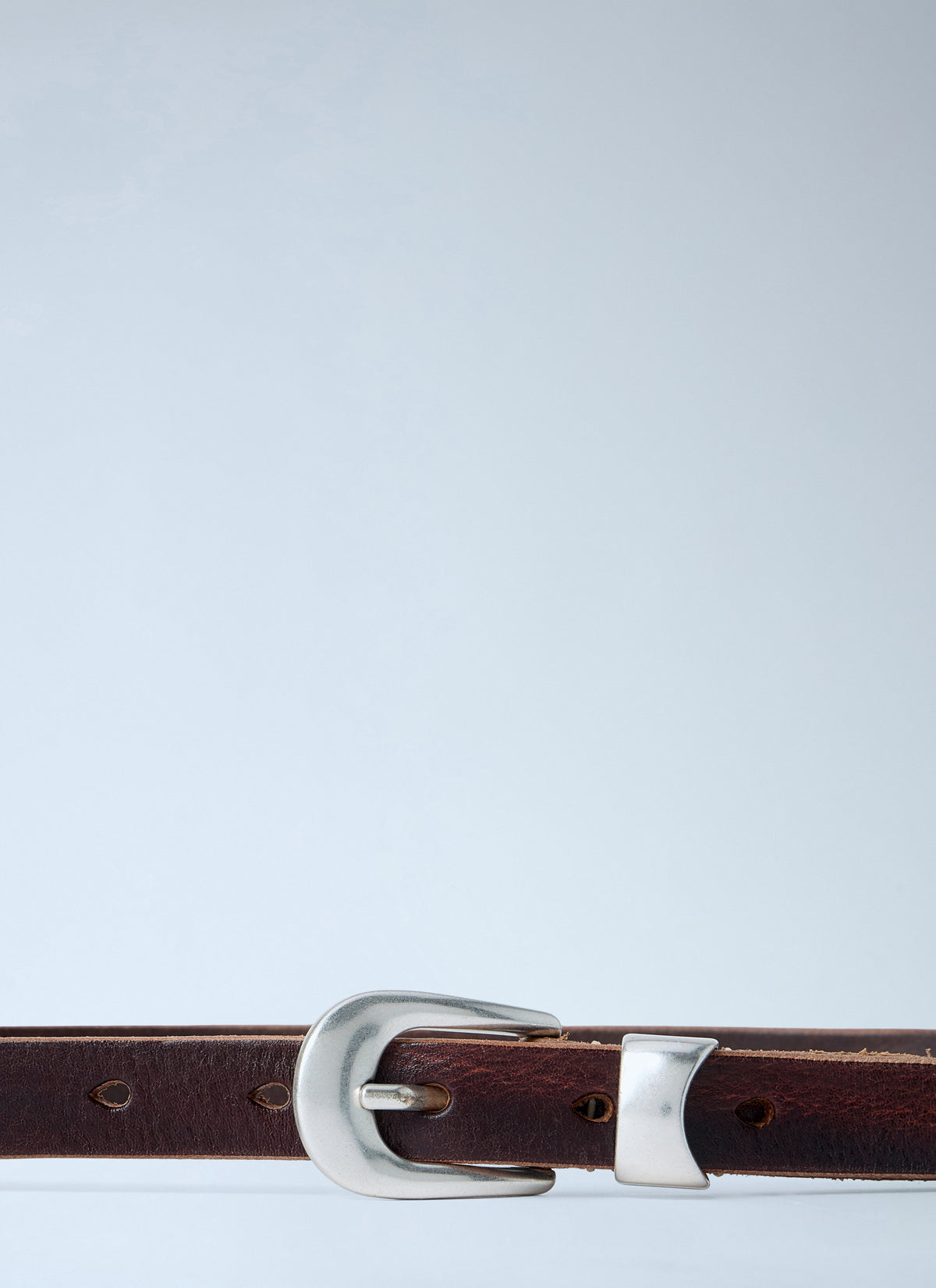Our Legacy Men Leather Belt OUR LEGACY