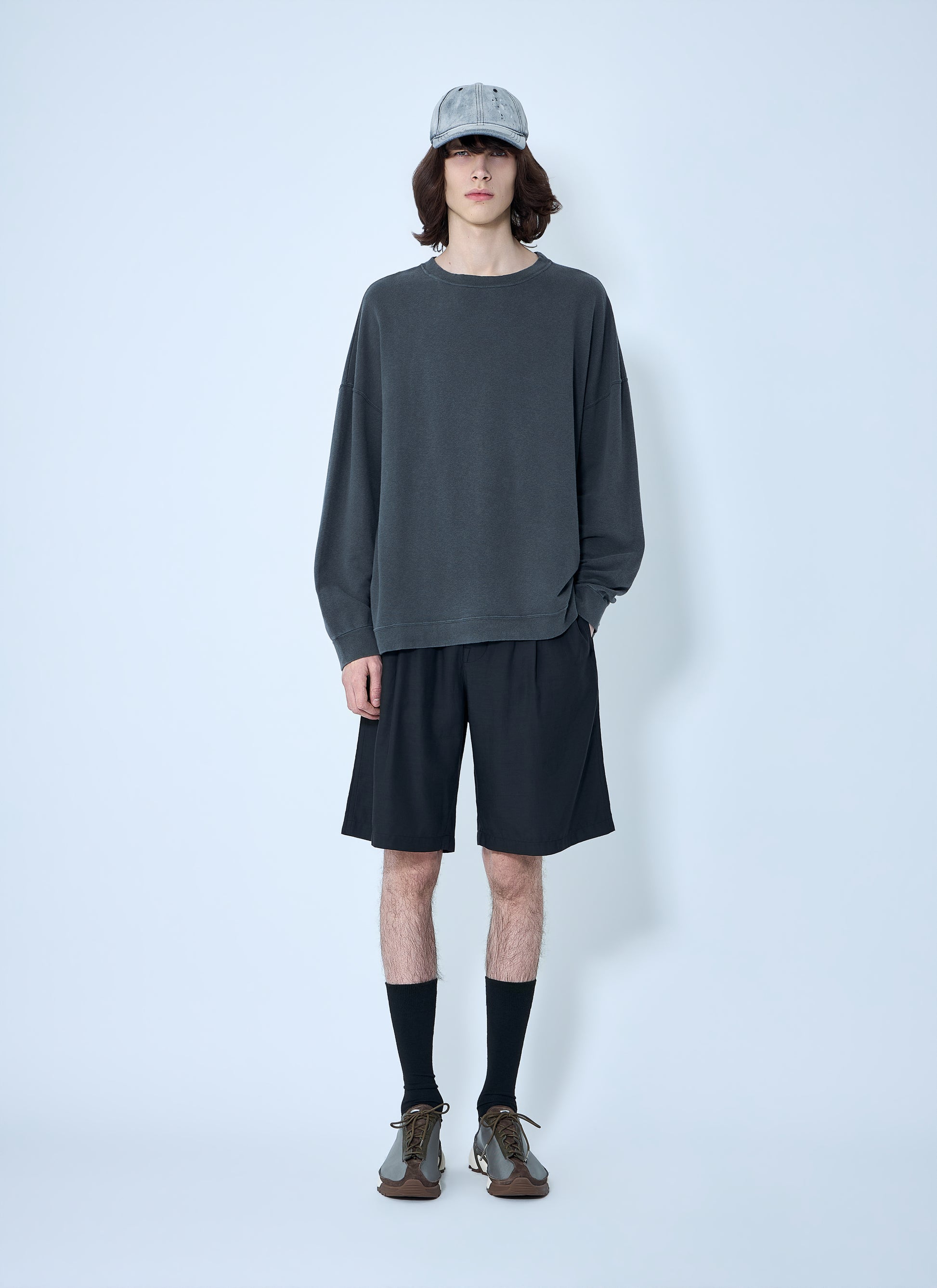 Our Legacy Men Washed Oversized Sweatshirt OUR LEGACY
