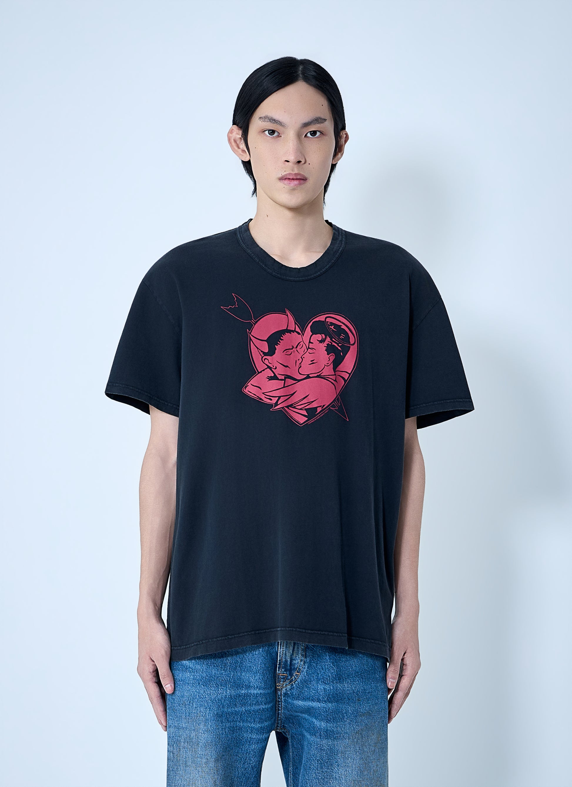 Our Legacy Men Love Story Print T-Shirt OUR LEGACY